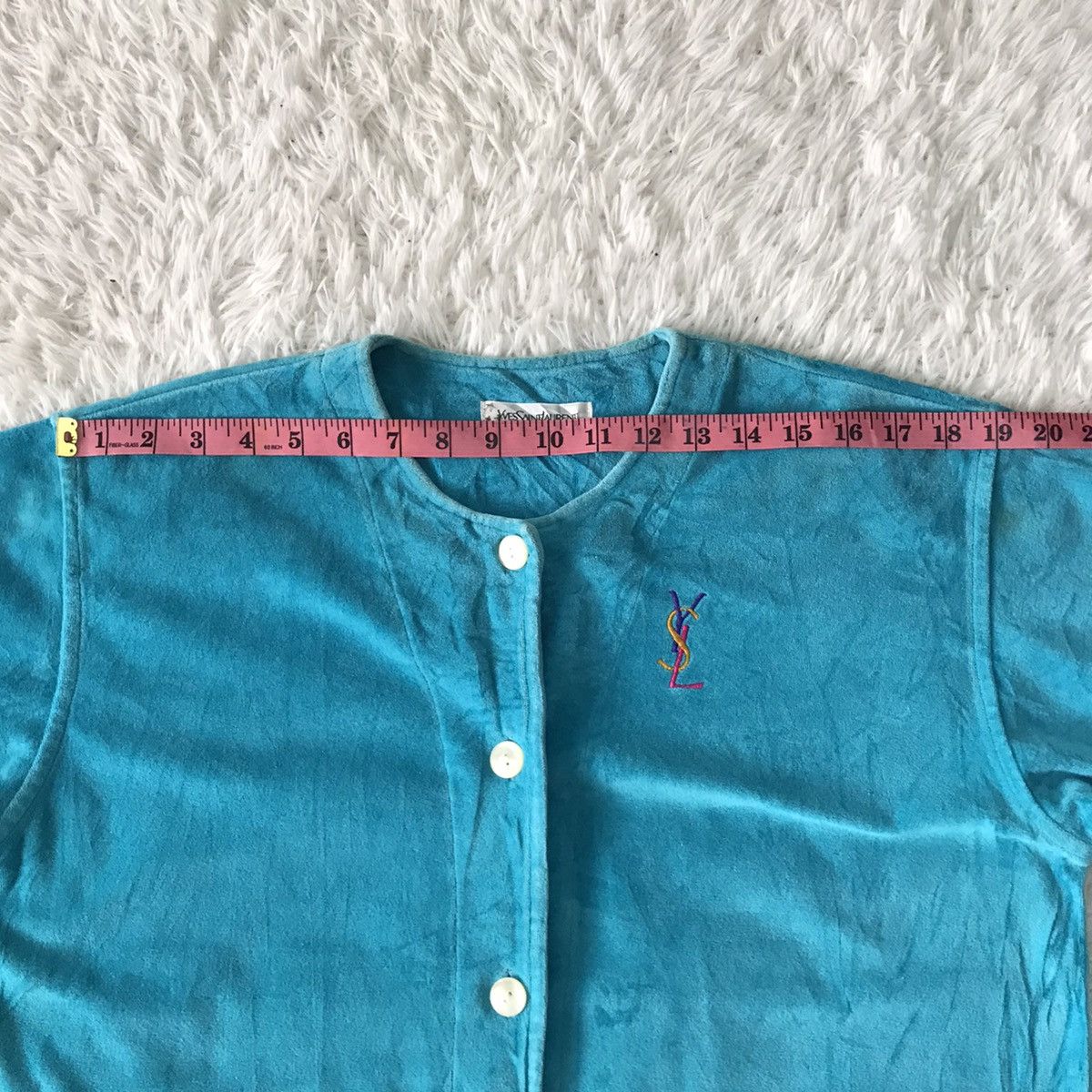 Yves Saint Laurent 💥Vintage Buttons Up YSL Yves Saint Laurent Size M / US 6-8 / IT 42-44 - 17 Thumbnail