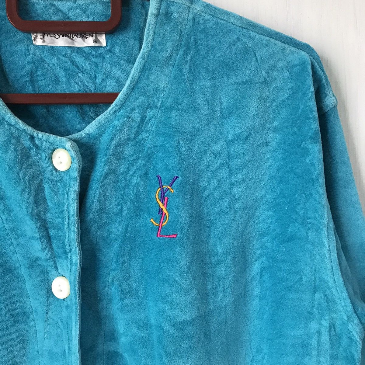 Yves Saint Laurent 💥Vintage Buttons Up YSL Yves Saint Laurent Size M / US 6-8 / IT 42-44 - 5 Thumbnail