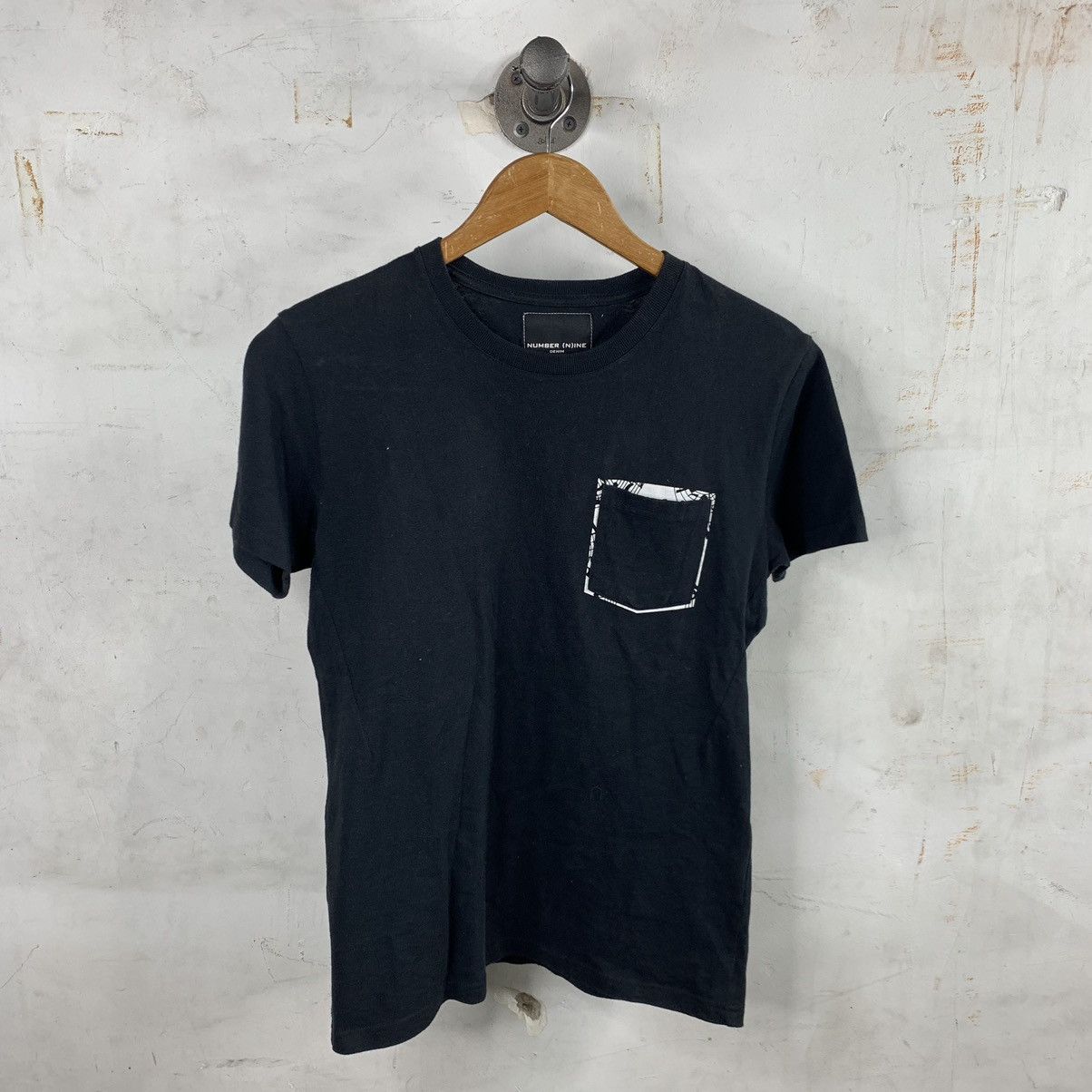 Number (N)ine Number Nine Denim Pocket T-Shirt | Grailed