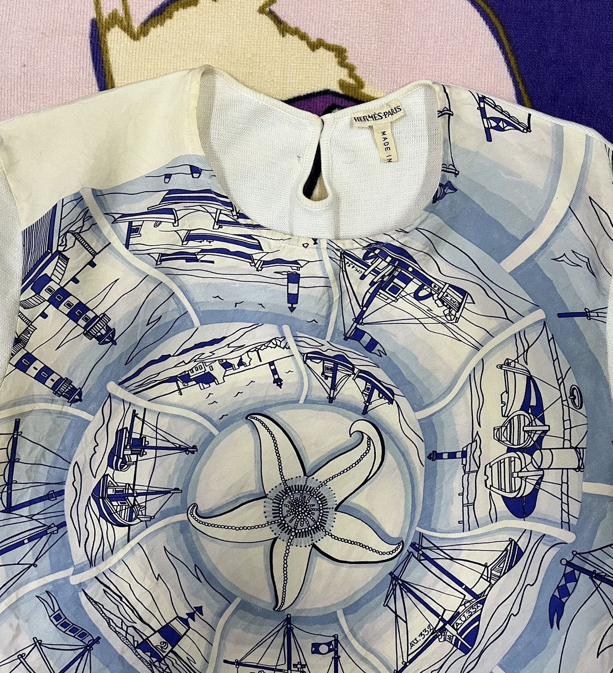 Hermes Vintage HERMES Paris Made in Italy x Rare Size XS / US 0-2 / IT 36-38 - 6 Thumbnail