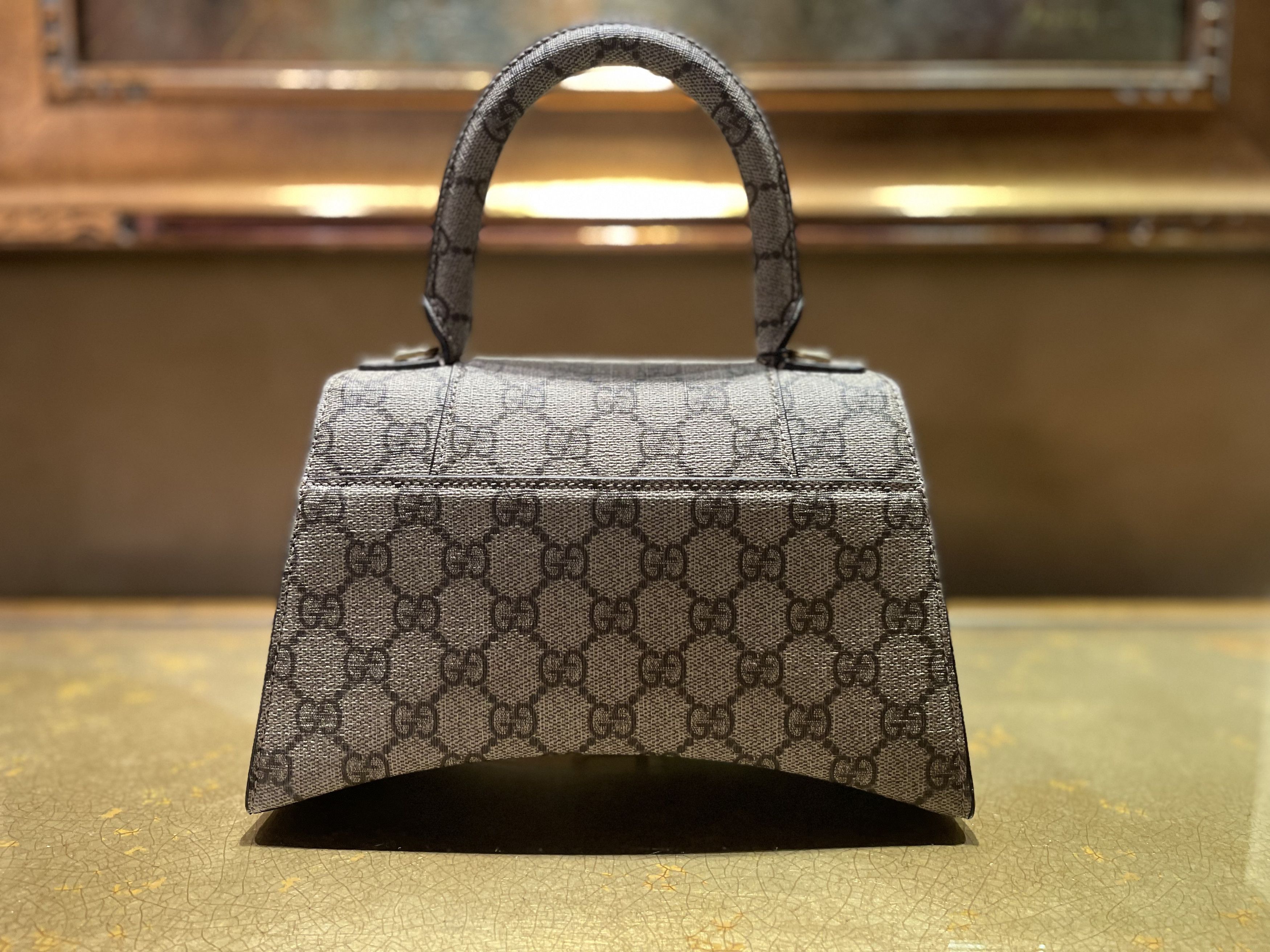 Balenciaga × Gucci GUCCI x BALENCIAGA THE HACKER PROJECT SMALL HOURGLASS BAG Size ONE SIZE - 17 Thumbnail