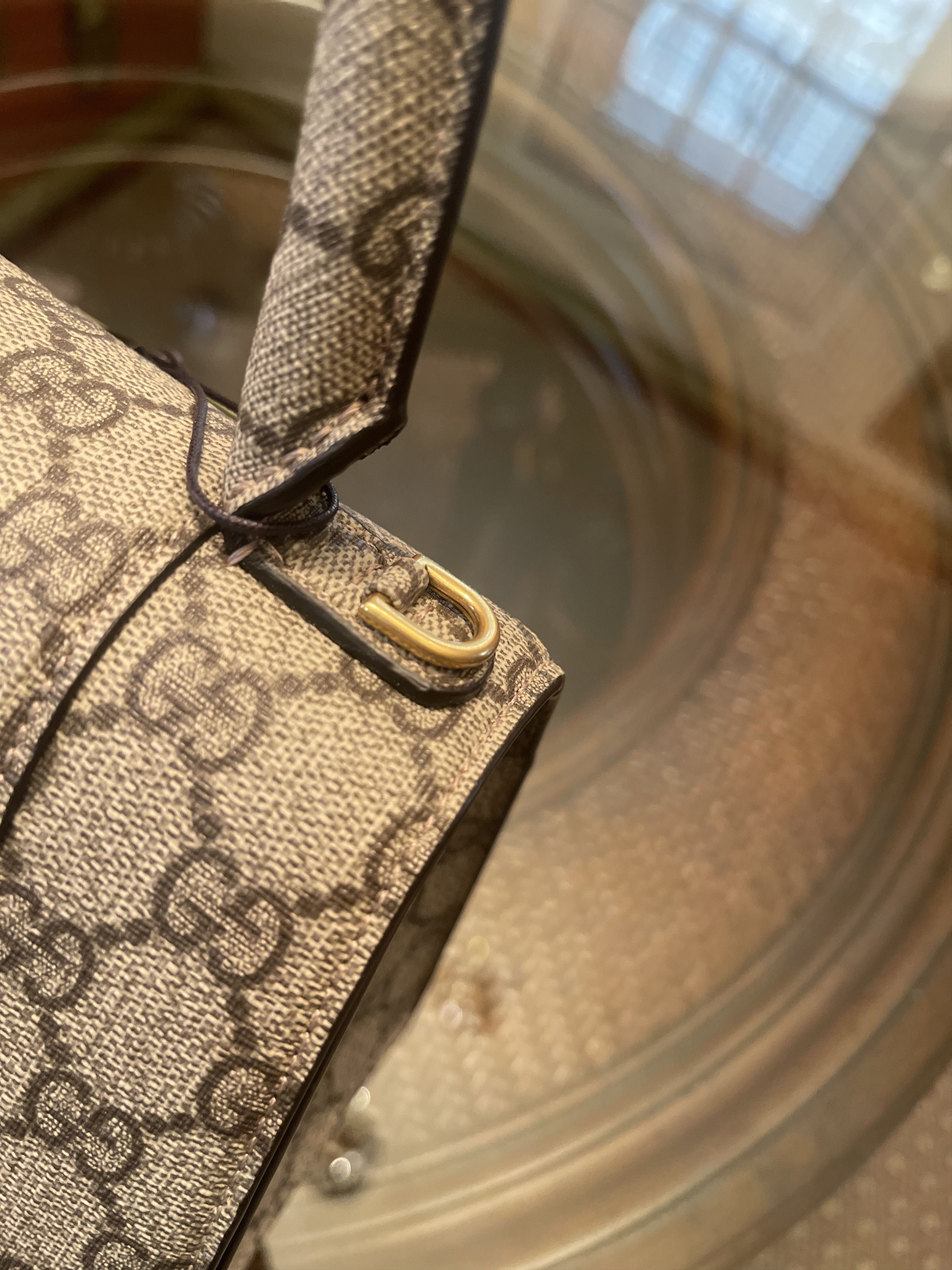 Balenciaga × Gucci GUCCI x BALENCIAGA THE HACKER PROJECT SMALL HOURGLASS BAG Size ONE SIZE - 19 Thumbnail
