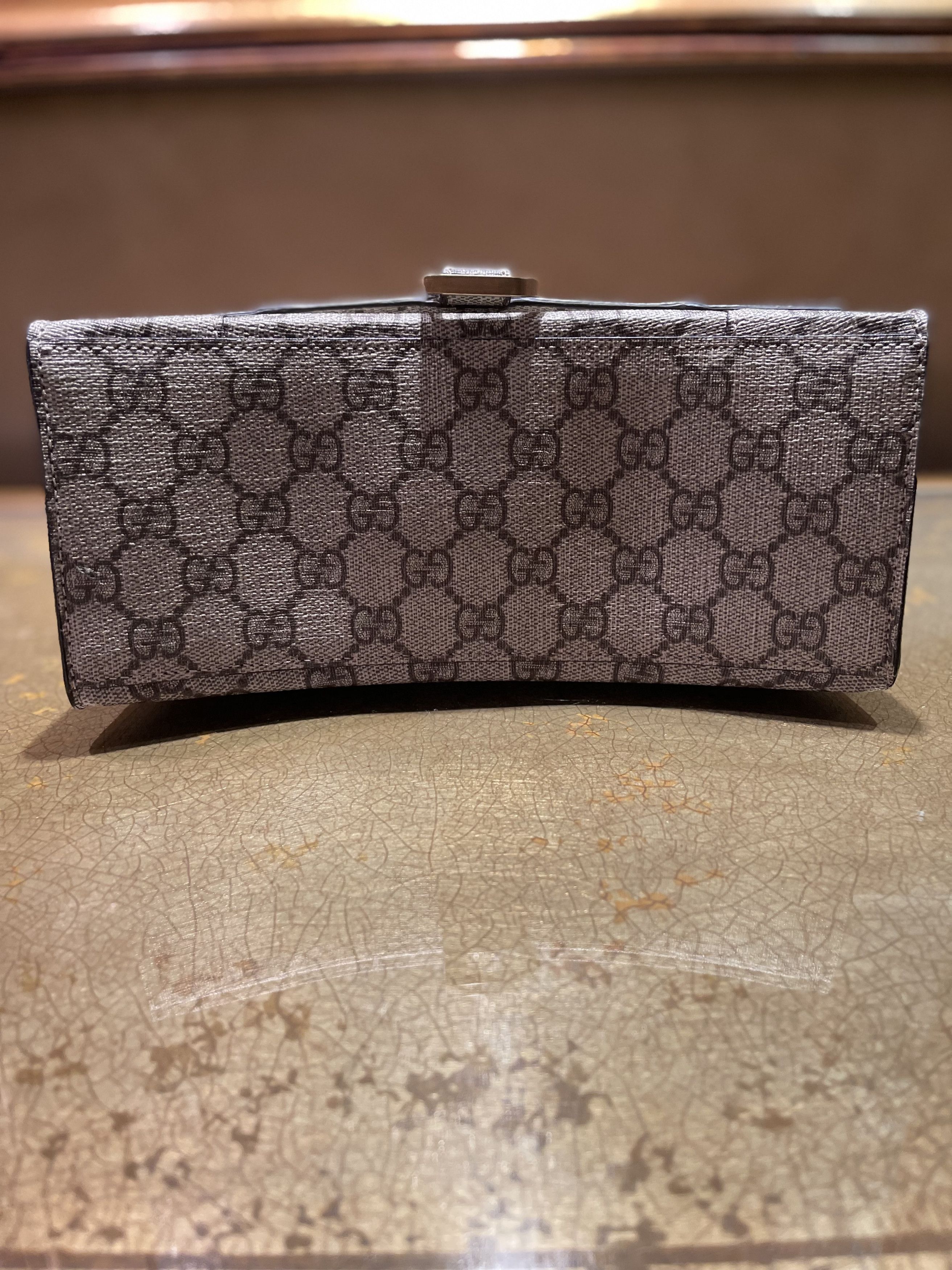 Balenciaga × Gucci GUCCI x BALENCIAGA THE HACKER PROJECT SMALL HOURGLASS BAG Size ONE SIZE - 18 Thumbnail