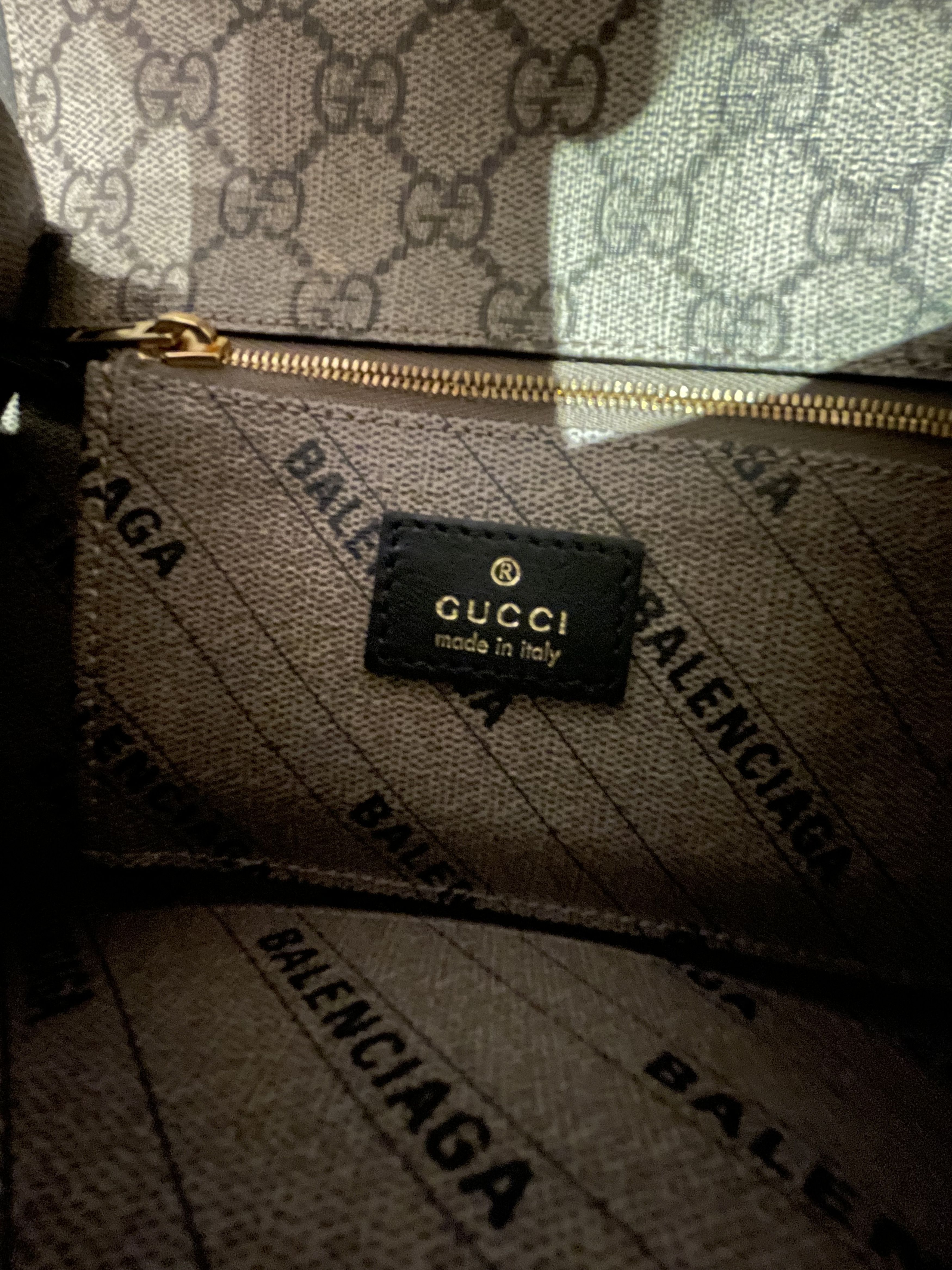 Balenciaga × Gucci GUCCI x BALENCIAGA THE HACKER PROJECT SMALL HOURGLASS BAG Size ONE SIZE - 20 Thumbnail