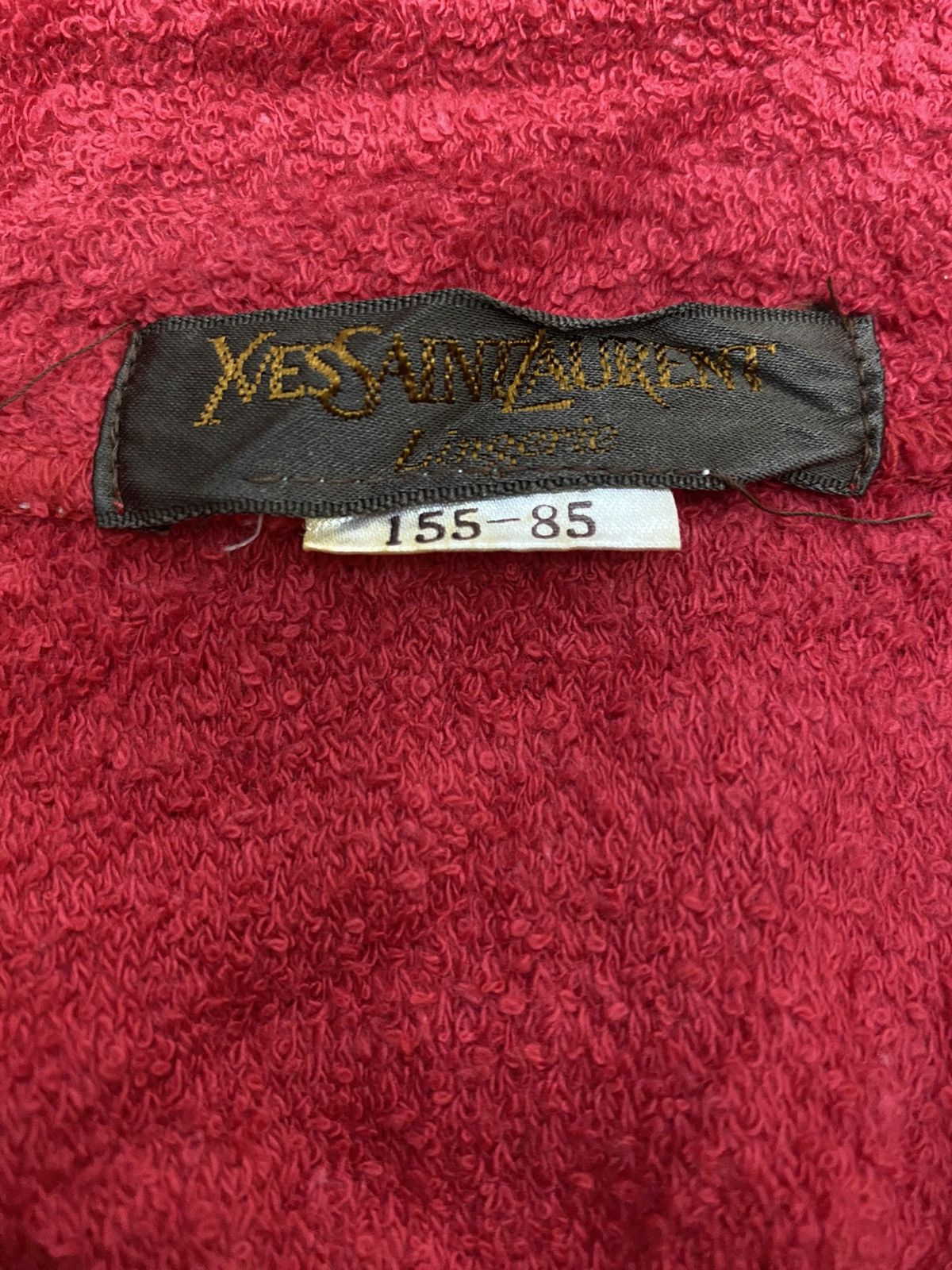 Yves Saint Laurent Yves Saint Laurent Red Unisex Bathrobe Size US M / EU 48-50 / 2 - 5 Thumbnail