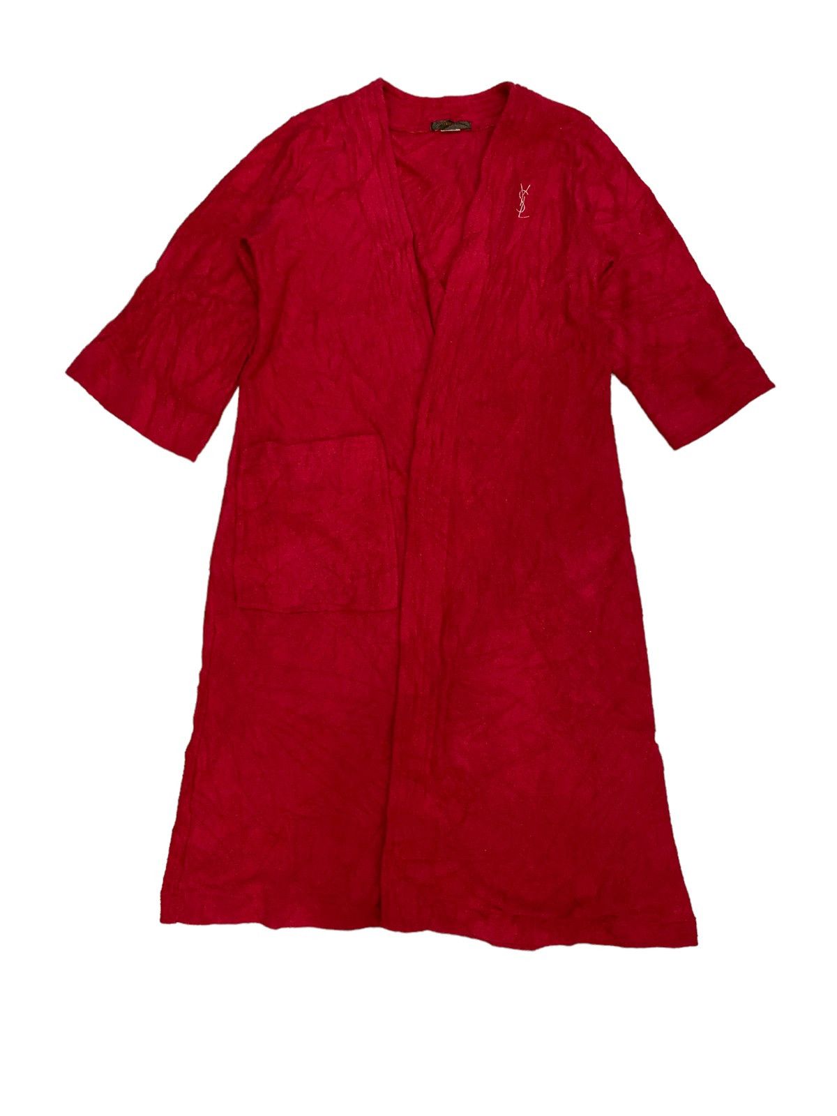 Yves Saint Laurent Yves Saint Laurent Red Unisex Bathrobe Size US M / EU 48-50 / 2 - 1 Thumbnail