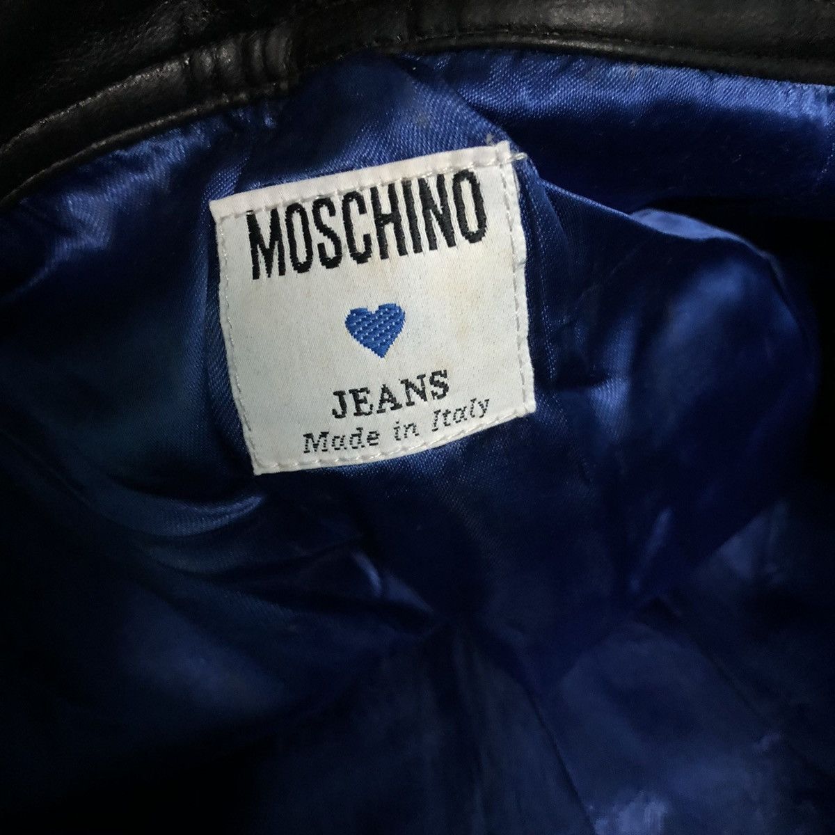 Moschino Moschino Jeans Italia Leather Mini Skirt Patches Size 27" / US 4 / IT 40 - 7 Thumbnail