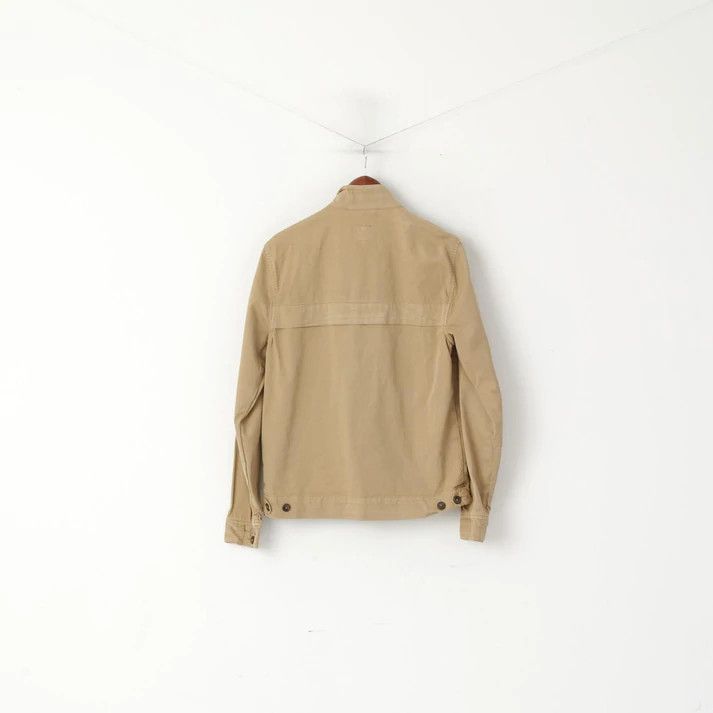 Pretty Green Pretty Green Men S Jacket Brown Cotton Casual Top 8117 Size US S / EU 44-46 / 1 - 7 Thumbnail