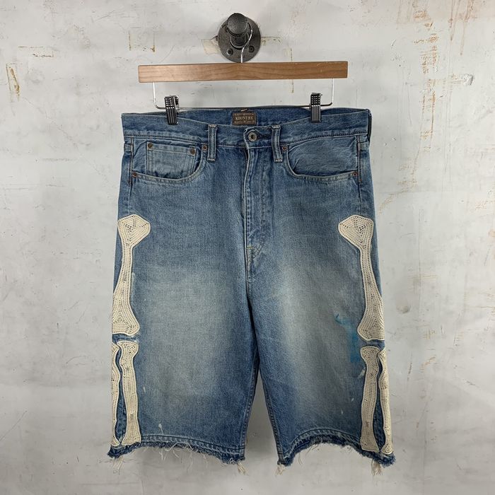 Kapital Kountry Kapital Kountry Bone Jorts Grailed