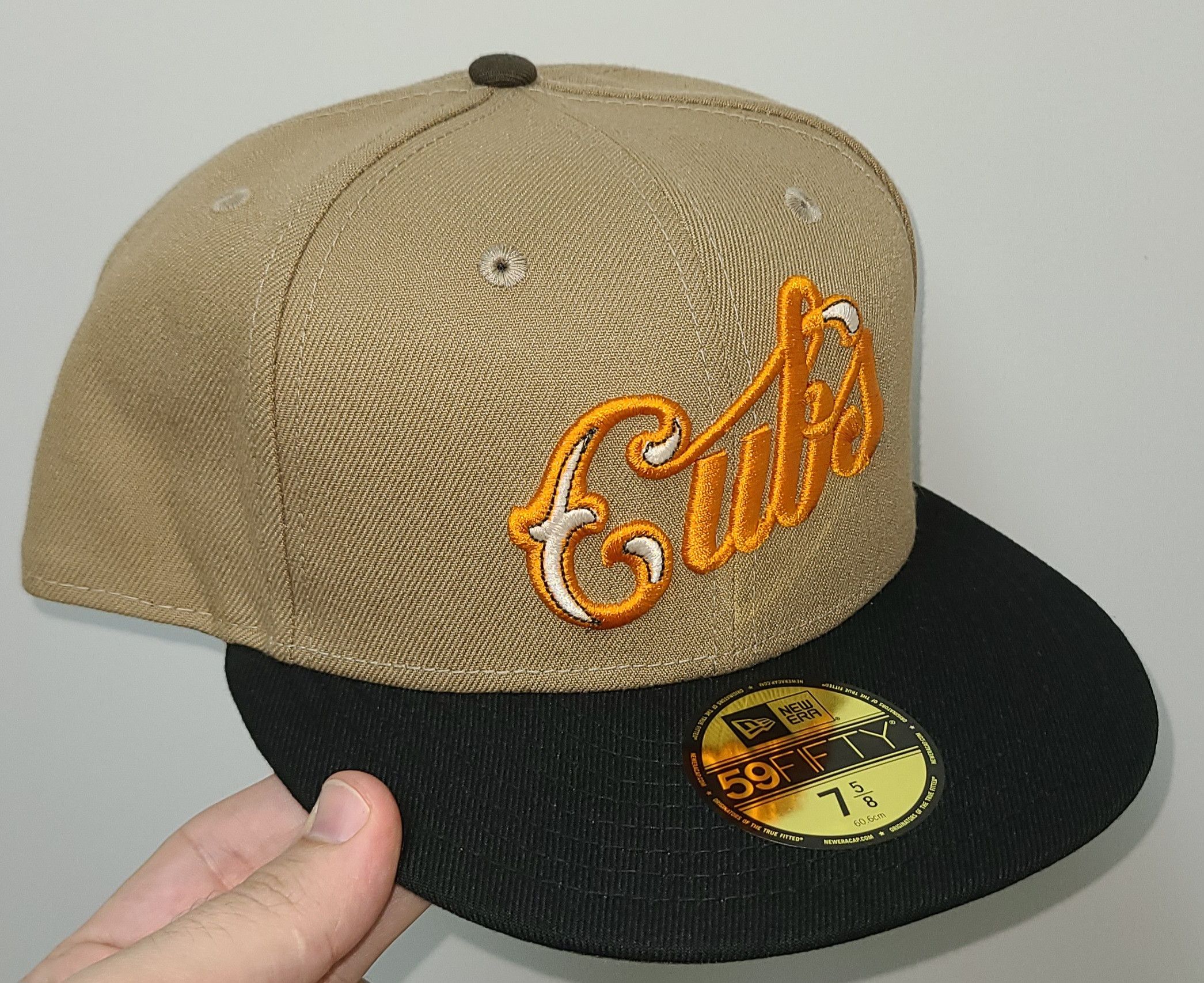 New Era 59Fifty Chicago Cubs Fitted Hat Size outlet 7 5/8 Corduroy Ty Mathis Stash1250