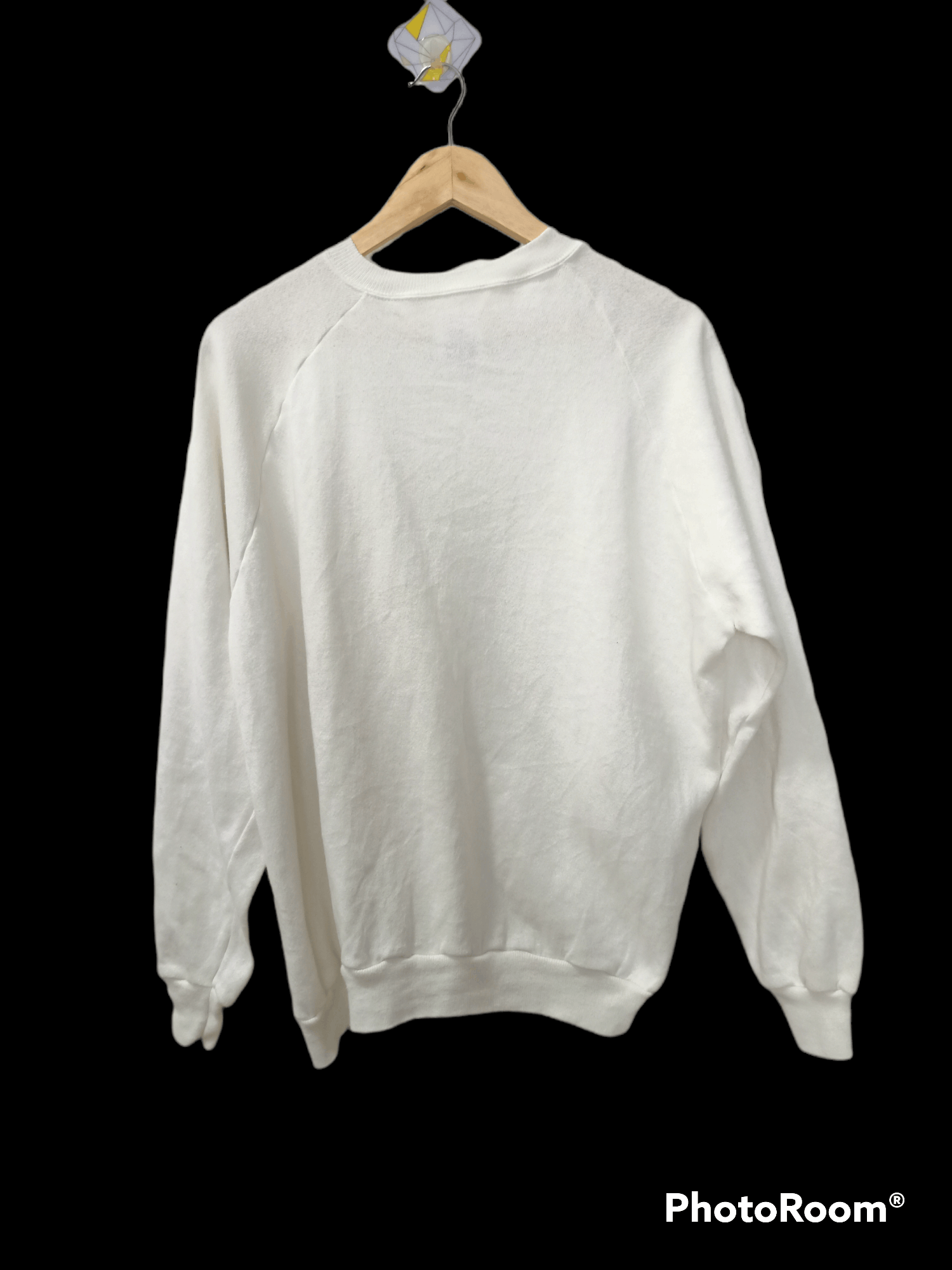 Hanes HANES Plain White Sweatshirt Size US XL / EU 56 / 4 - 1 Thumbnail