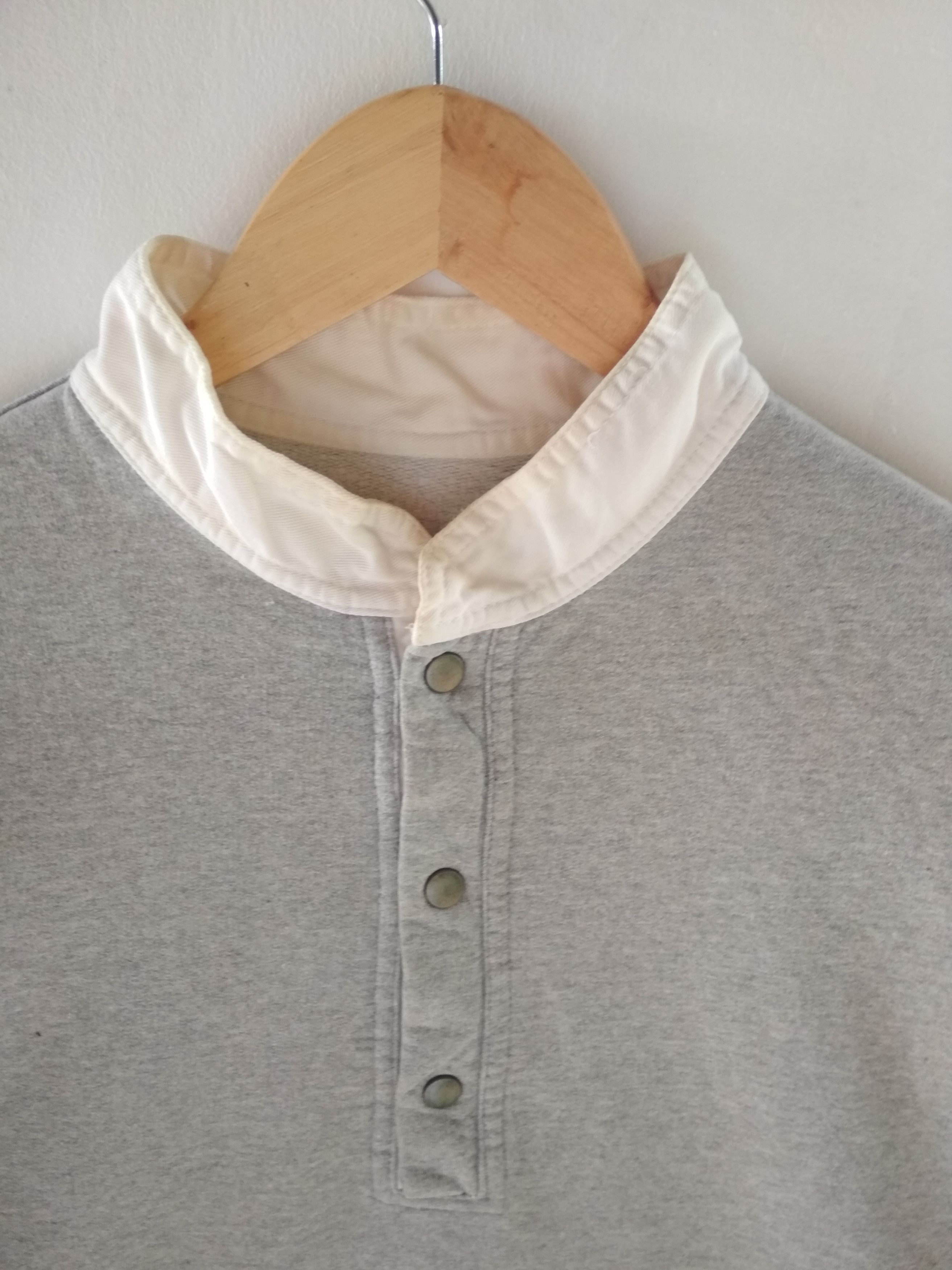 Chums CHUMS USA Snap Button Plain Medium Size Sweatshirt Size US M / EU 48-50 / 2 - 3 Thumbnail