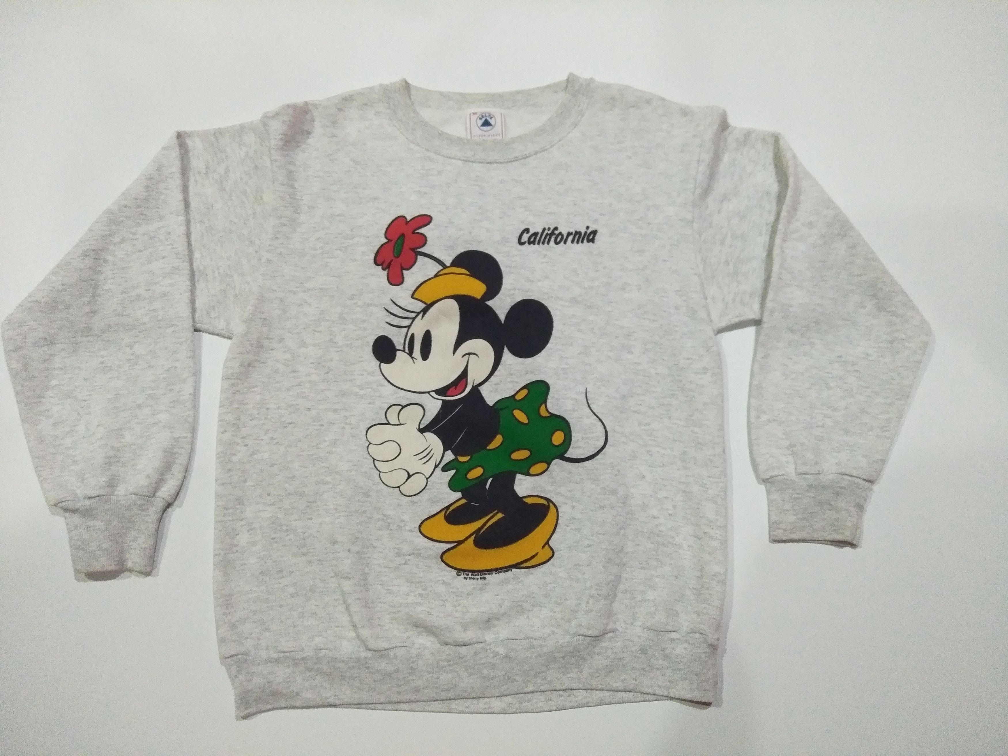 Delta Vintage Minnie Mouse sweatshirt crewneck big logo spell out Size US M / EU 48-50 / 2 - 7 Thumbnail
