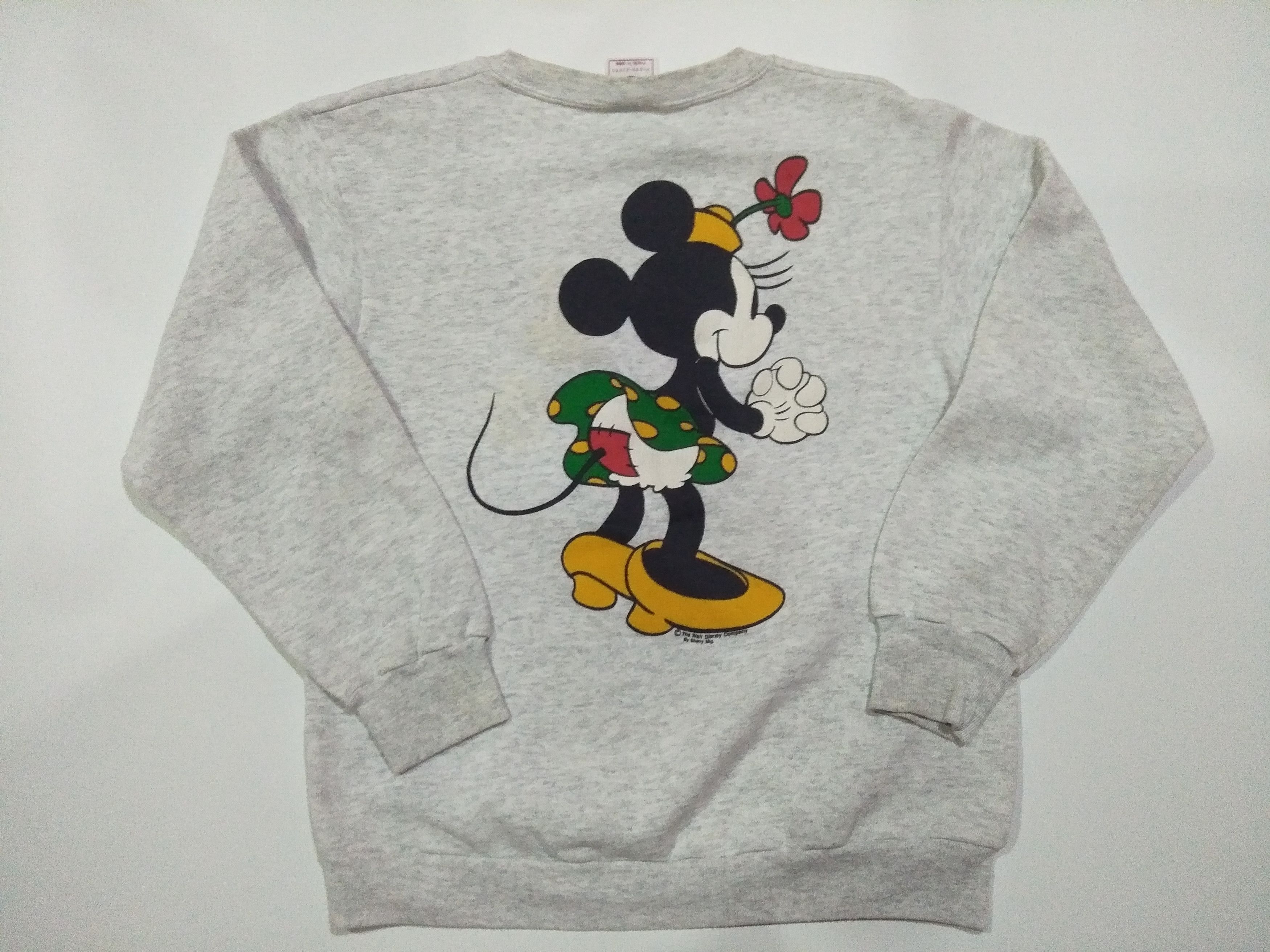 Delta Vintage Minnie Mouse sweatshirt crewneck big logo spell out Size US M / EU 48-50 / 2 - 2 Thumbnail