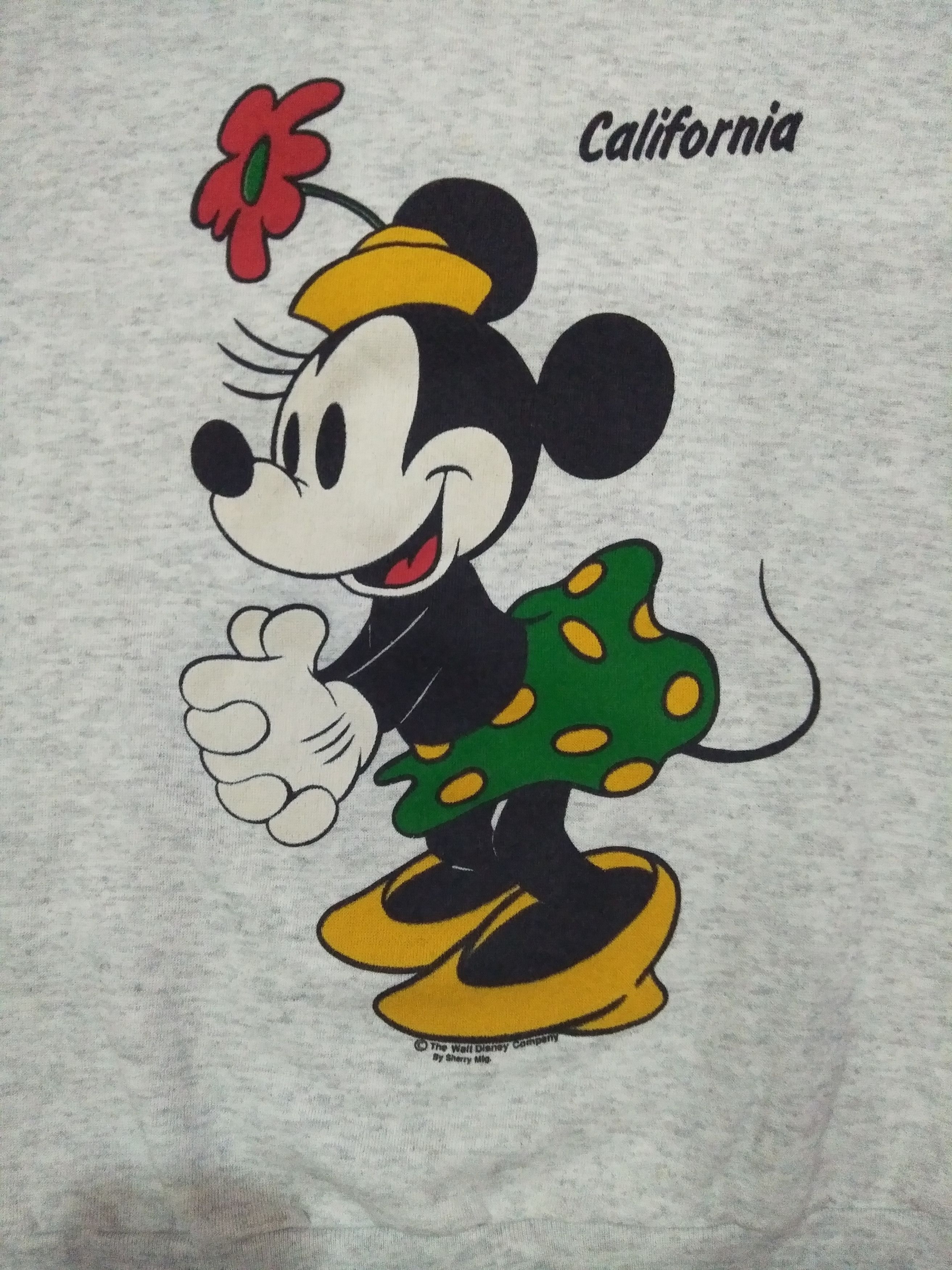 Delta Vintage Minnie Mouse sweatshirt crewneck big logo spell out Size US M / EU 48-50 / 2 - 6 Thumbnail