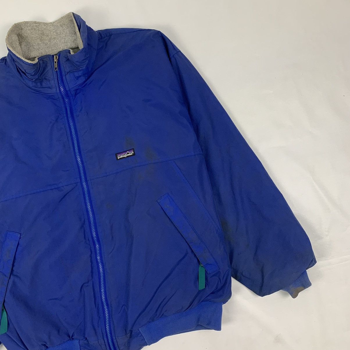 Patagonia Vintage Patagonia Fleece Zipper Jacket Size US L / EU 52-54 / 3 - 3 Thumbnail