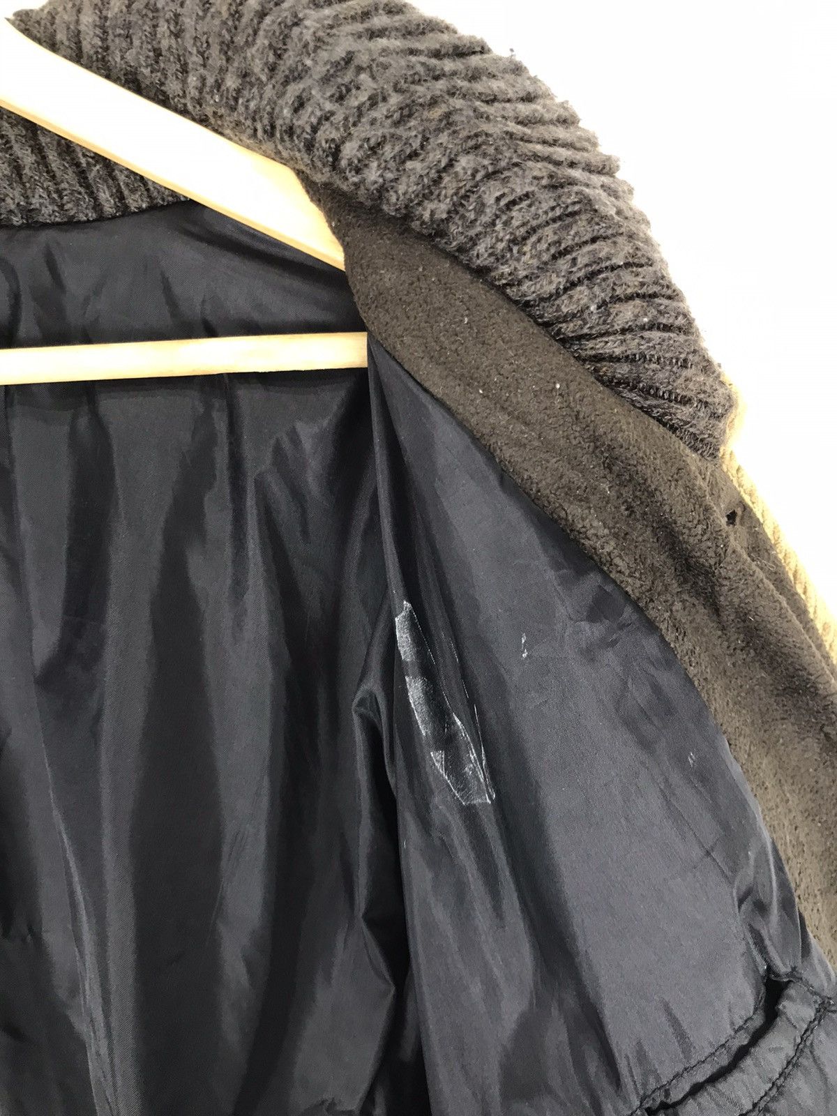 Japanese Brand Japanese Brand Arezzo Oversize Cable Knitwear Fleece Jacket Size US L / EU 52-54 / 3 - 17 Thumbnail