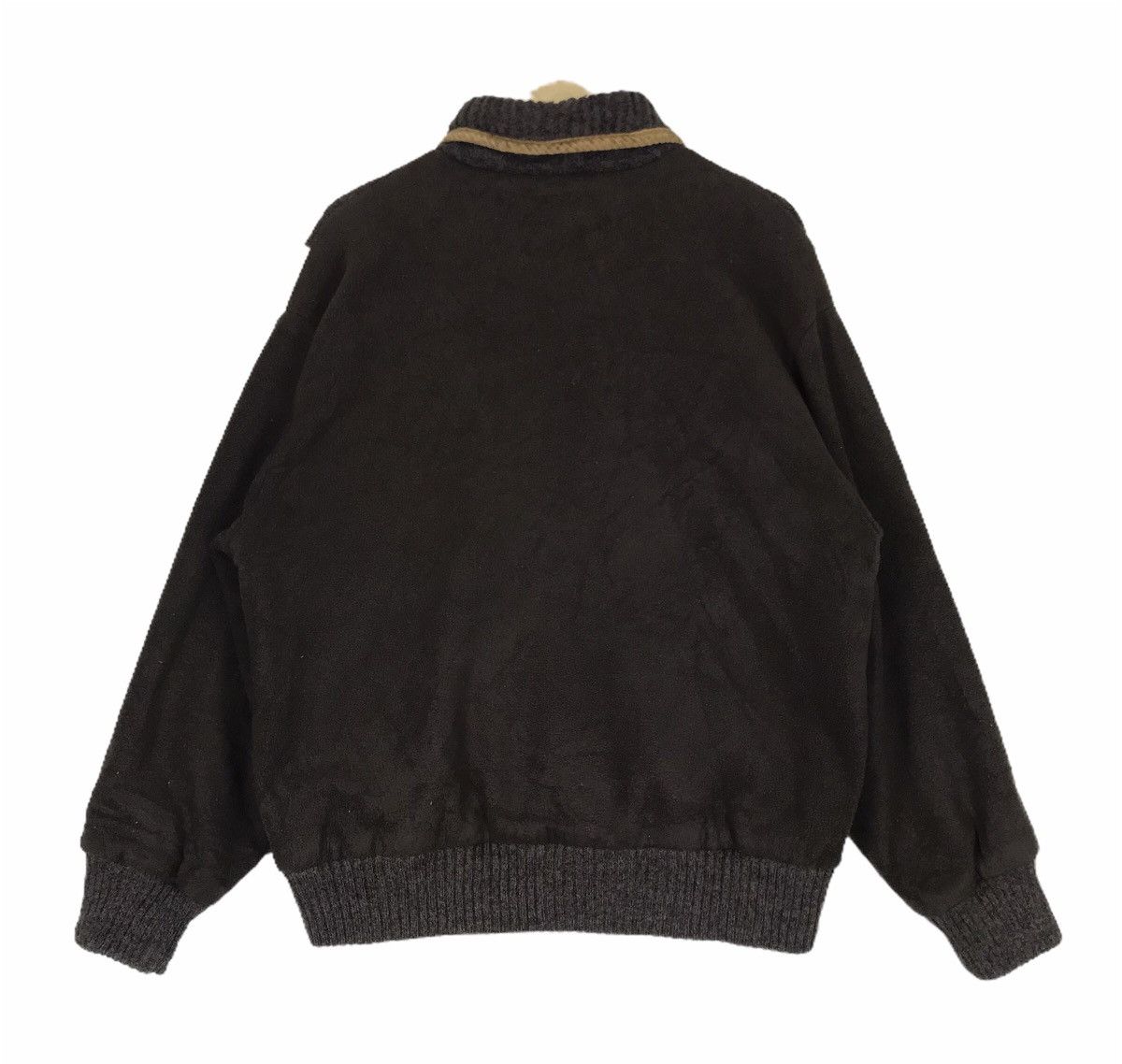 Japanese Brand Japanese Brand Arezzo Oversize Cable Knitwear Fleece Jacket Size US L / EU 52-54 / 3 - 3 Thumbnail