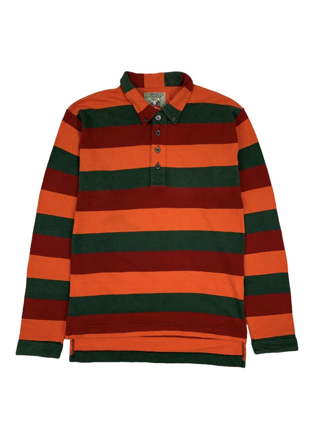 Nigel Cabourn Vintage Nigel Cabourn Collar Stripe Shirt Size US M / EU 48-50 / 2 - 1 Thumbnail