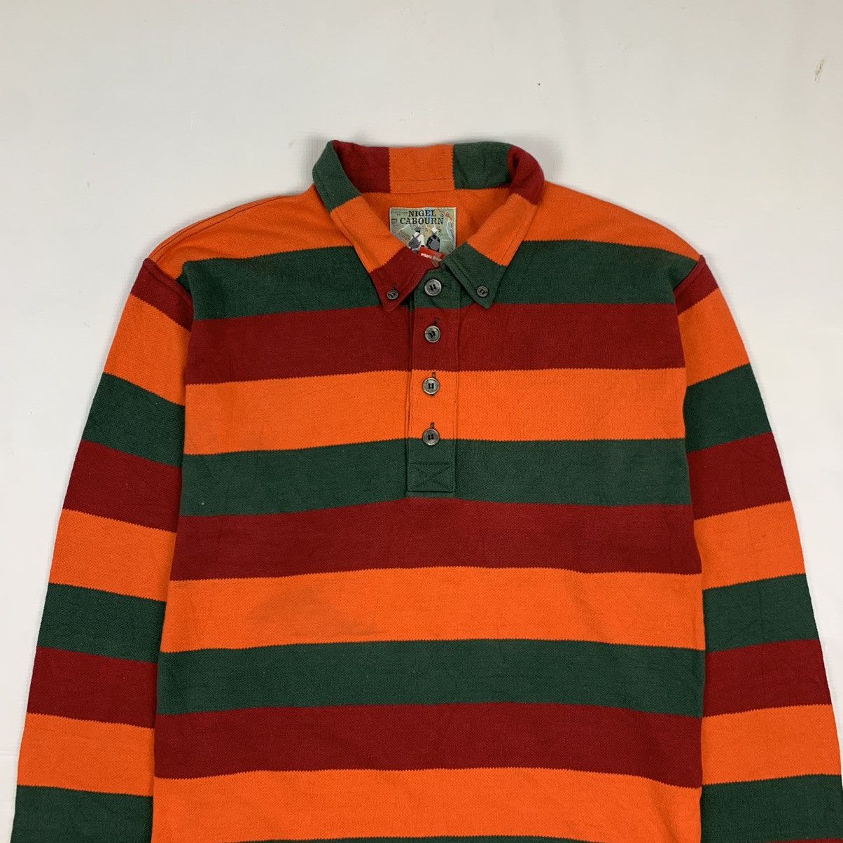 Nigel Cabourn Vintage Nigel Cabourn Collar Stripe Shirt Size US M / EU 48-50 / 2 - 4 Thumbnail