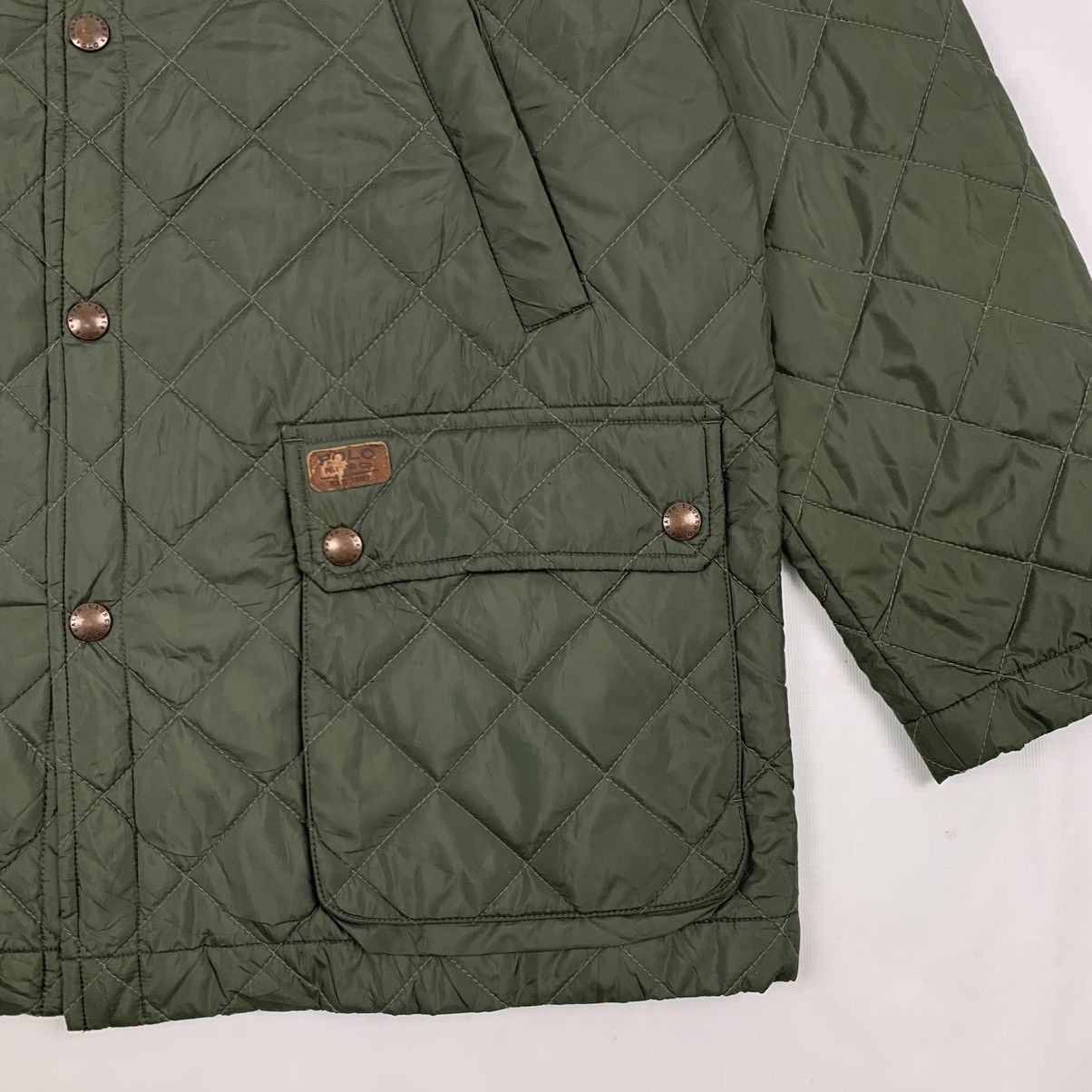 Polo Ralph Lauren Vintage Polo Ralph Lauren Quilted Jacket Size US L / EU 52-54 / 3 - 5 Thumbnail