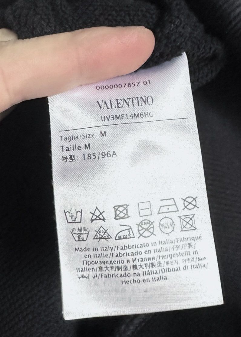 Valentino Valentino Black VLTN Pop Skin Print Sweatshirt Size US M / EU 48-50 / 2 - 5 Thumbnail