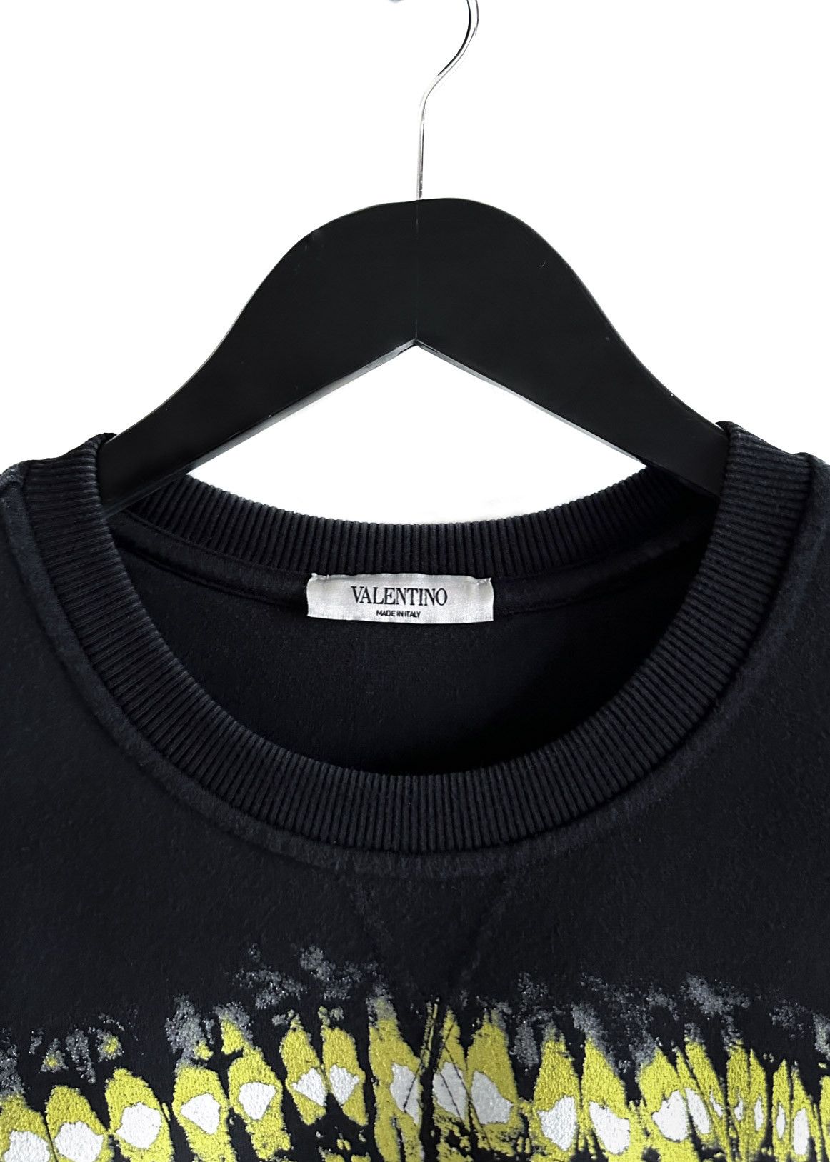 Valentino Valentino Black VLTN Pop Skin Print Sweatshirt Size US M / EU 48-50 / 2 - 2 Thumbnail