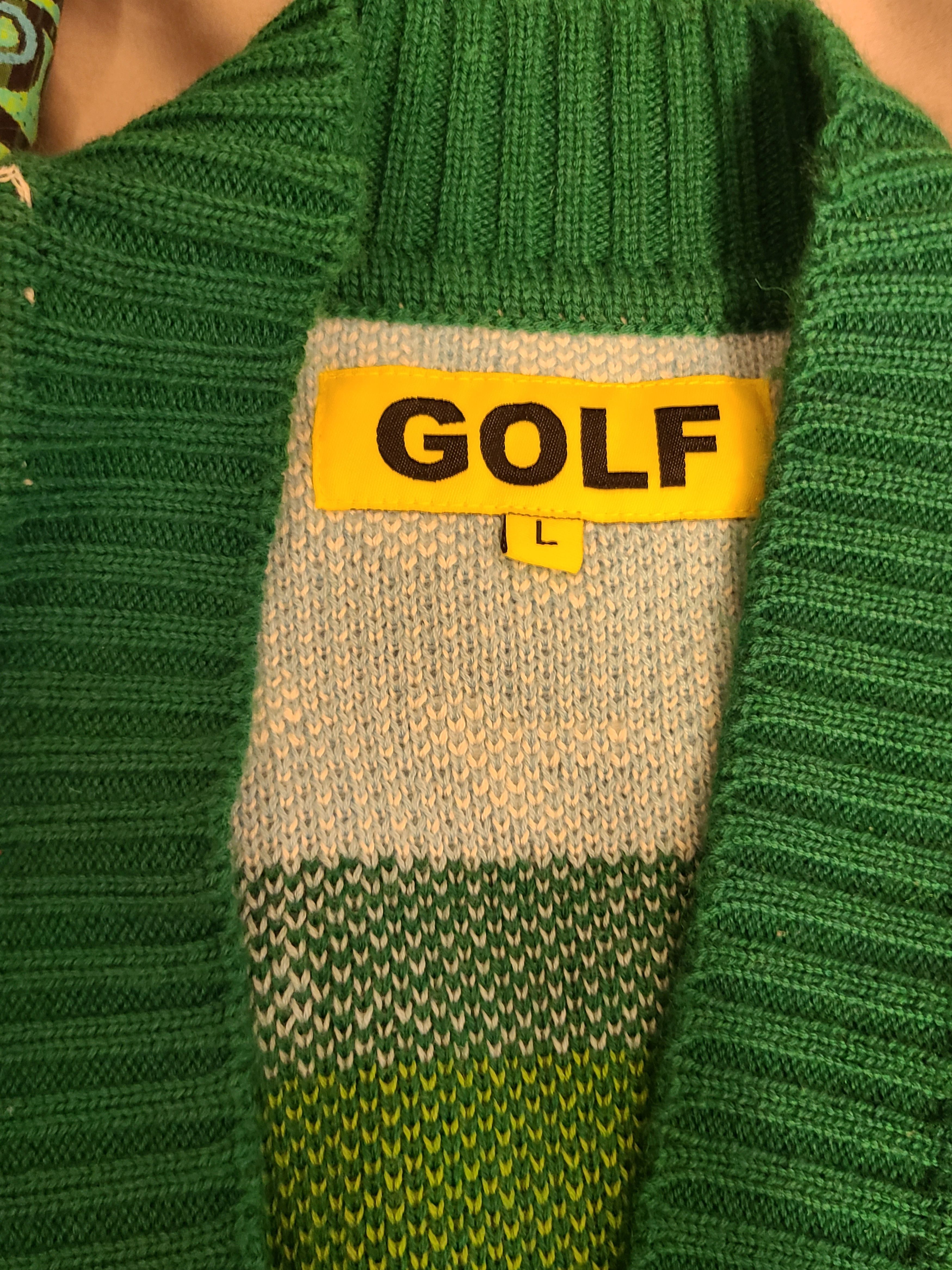 Golf Wang Golf Wang Landscape Cardigan Sweater | Grailed