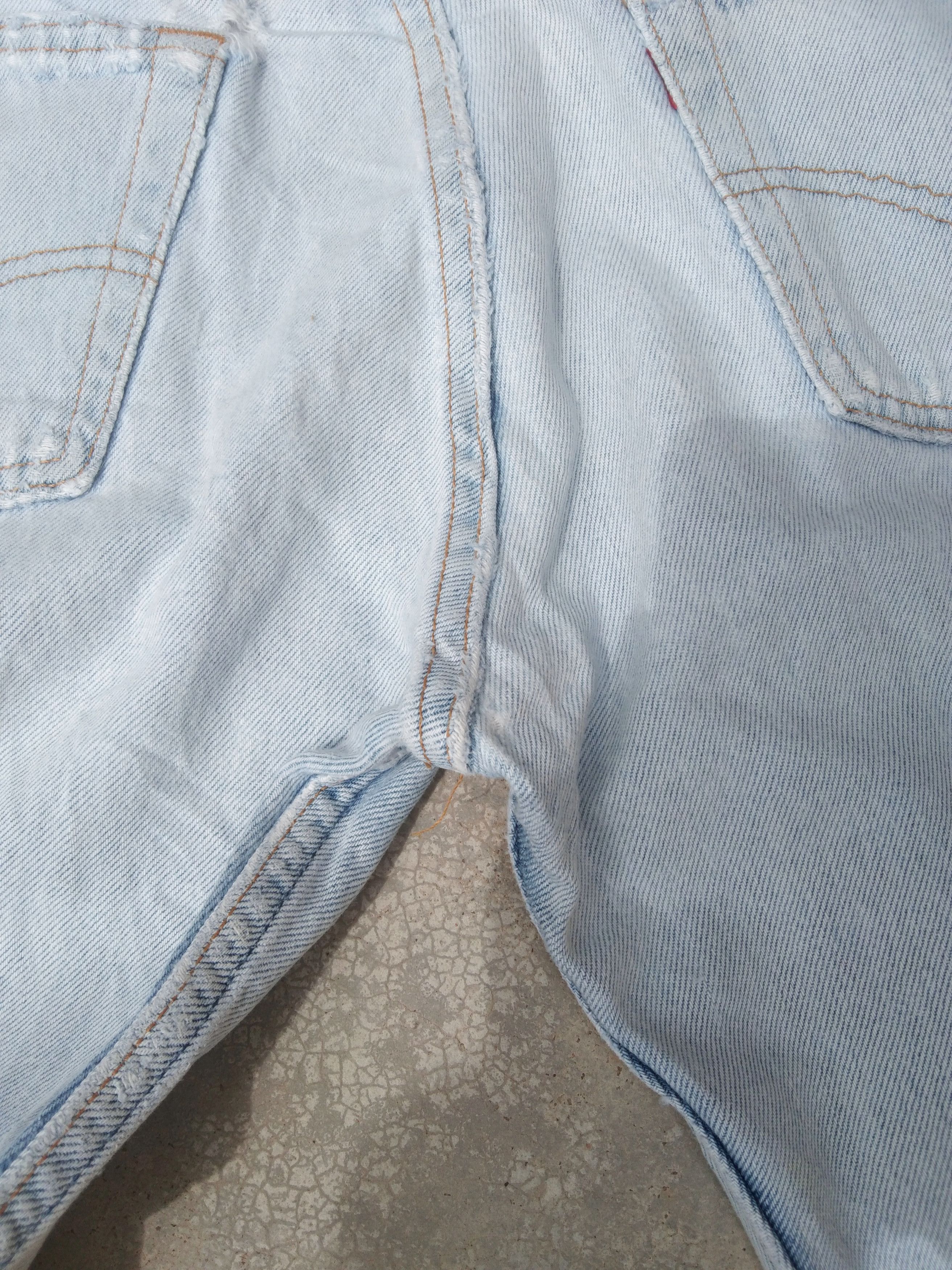 Levi's 90s Vintage Levi's 501 Made In USA Distressed Jeans Size US 28 / EU 44 - 5 Thumbnail