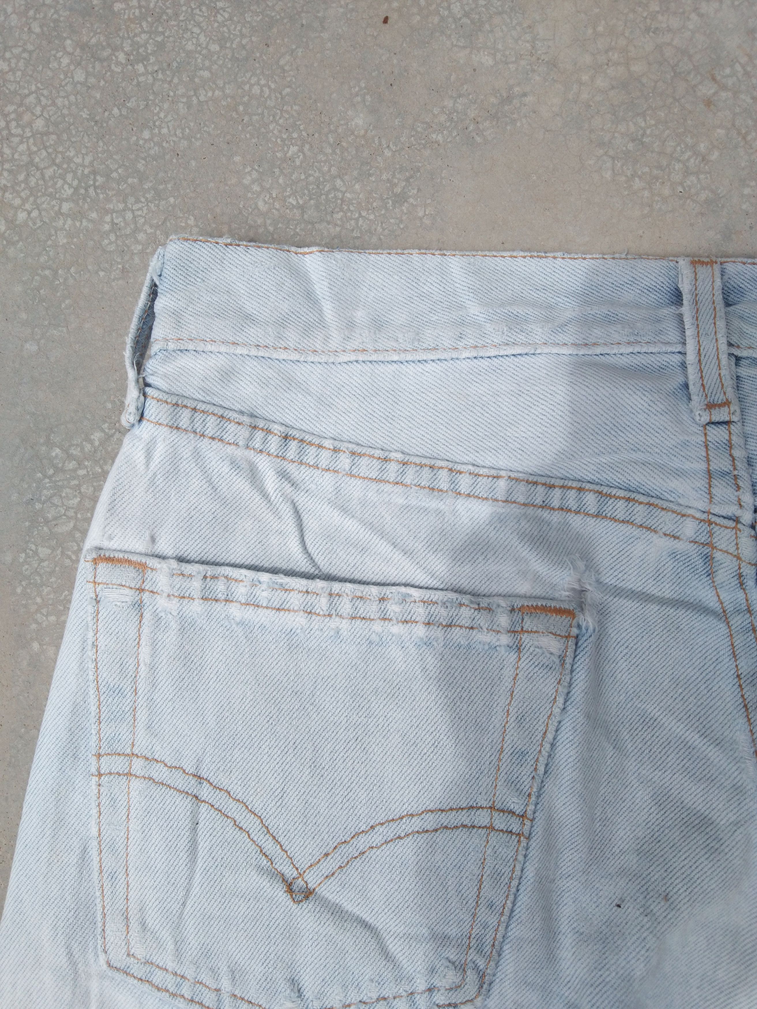 Levi's 90s Vintage Levi's 501 Made In USA Distressed Jeans Size US 28 / EU 44 - 3 Thumbnail