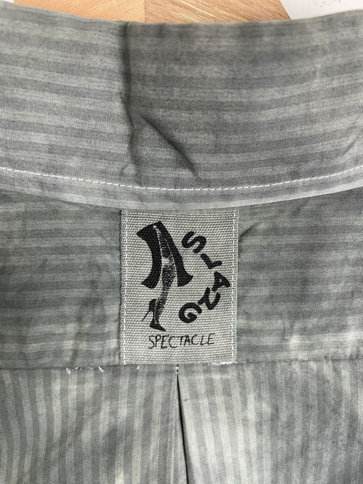 Japanese Brand RNA S Spectacle “Only Anarchists Are Pretty” Dyed Shirt M Size US M / EU 48-50 / 2 - 8 Thumbnail