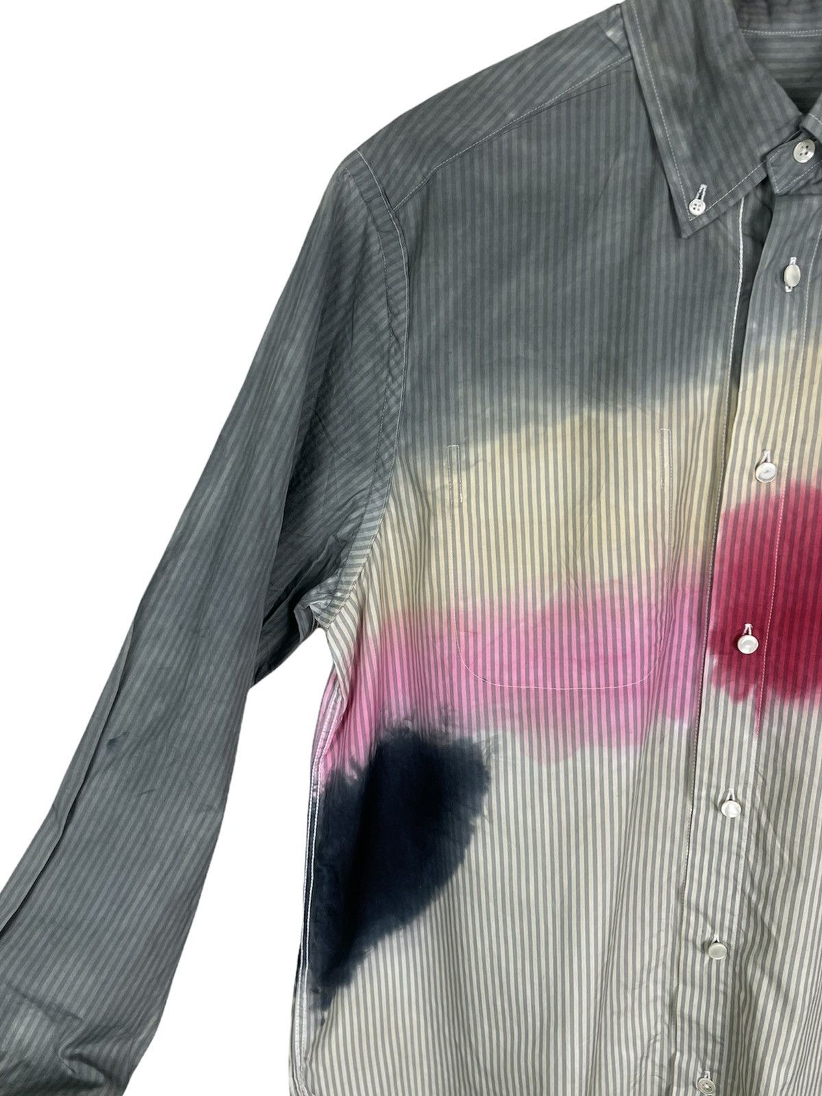Japanese Brand RNA S Spectacle “Only Anarchists Are Pretty” Dyed Shirt M Size US M / EU 48-50 / 2 - 5 Thumbnail