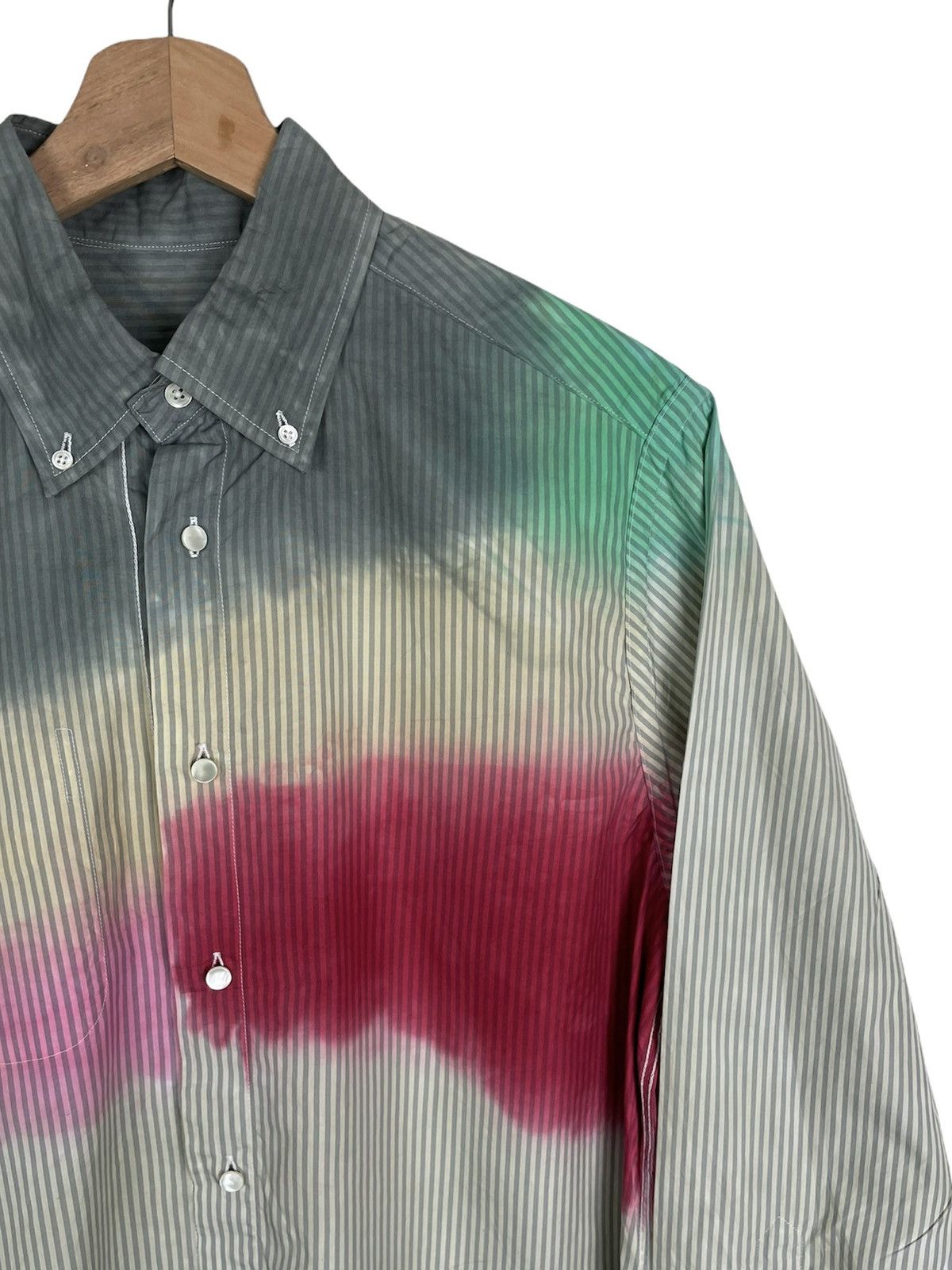 Japanese Brand RNA S Spectacle “Only Anarchists Are Pretty” Dyed Shirt M Size US M / EU 48-50 / 2 - 3 Thumbnail