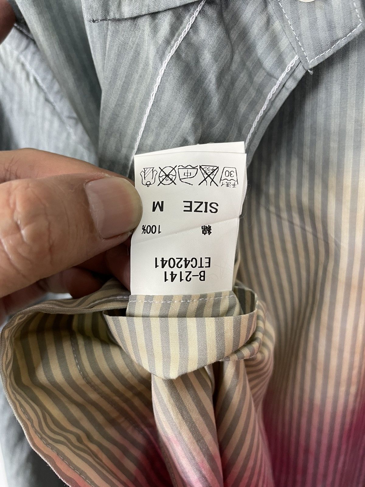 Japanese Brand RNA S Spectacle “Only Anarchists Are Pretty” Dyed Shirt M Size US M / EU 48-50 / 2 - 9 Thumbnail