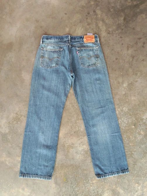 Jean × Levi's × Vintage Vintage Levis 514 Distressed Jeans 34x29 Size US 34 / EU 50 - 2 Thumbnail