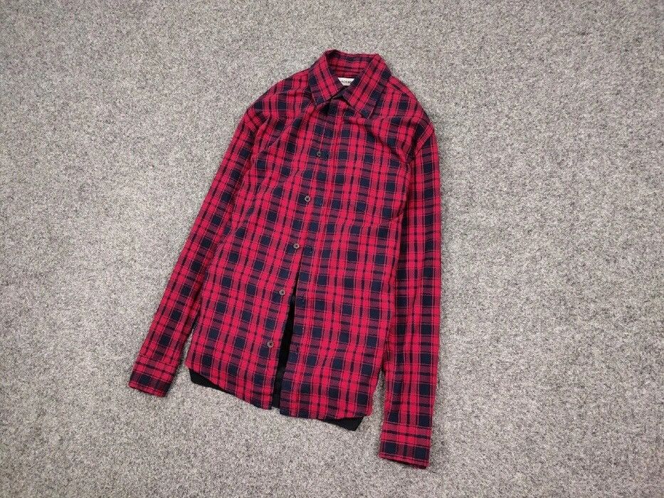 Flannel Vintage Flannel Shirt Travis Scott Style Streetwear Hype Size US M / EU 48-50 / 2 - 8 Thumbnail