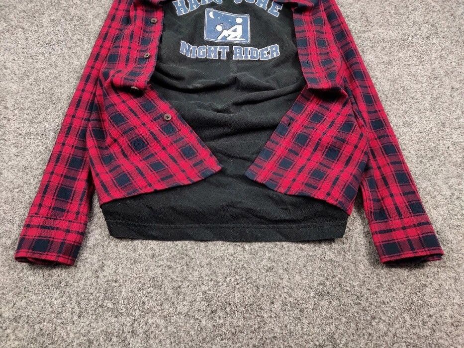 Flannel Vintage Flannel Shirt Travis Scott Style Streetwear Hype Size US M / EU 48-50 / 2 - 5 Thumbnail