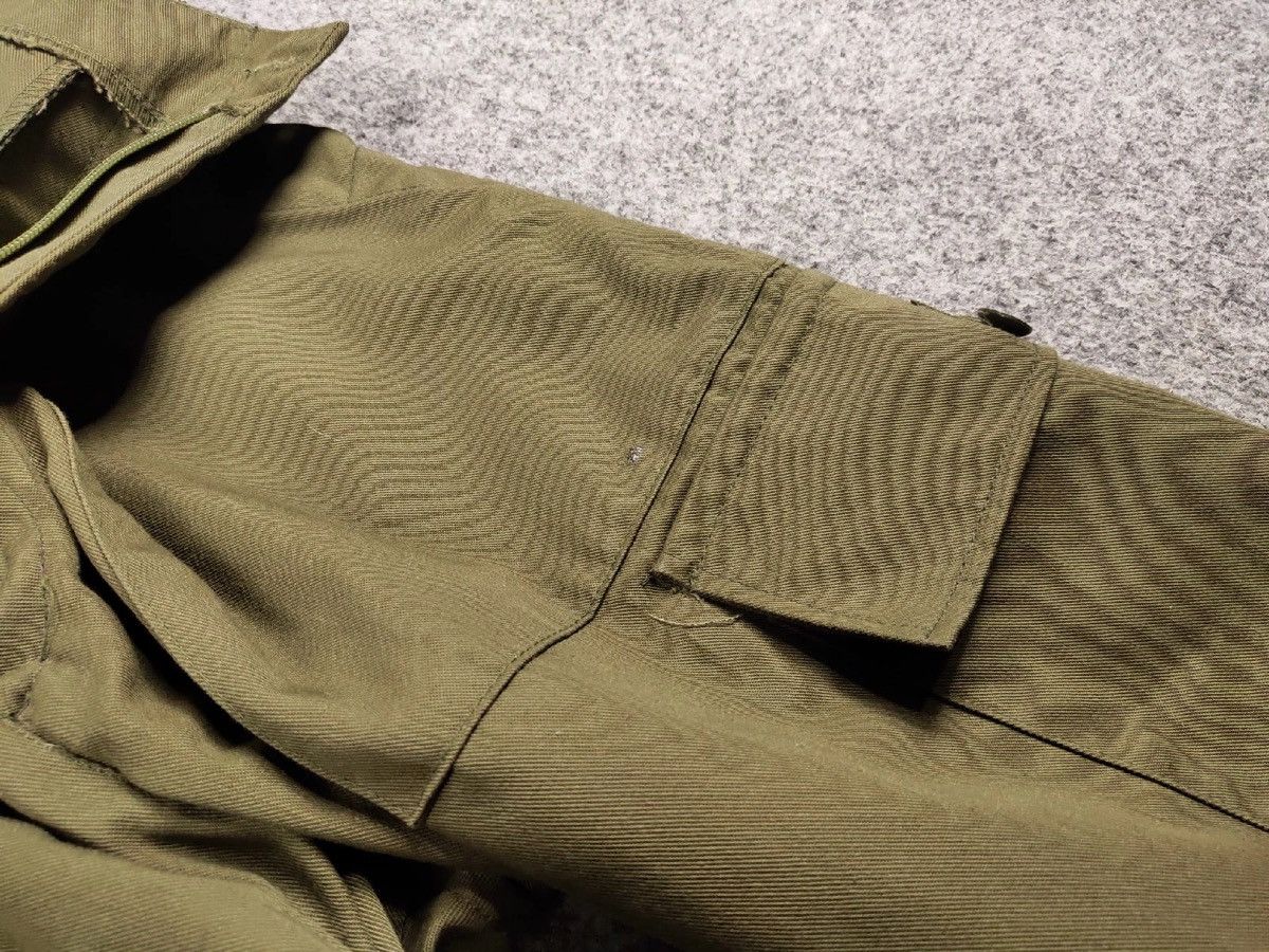 Vintage Vintage 90's British Army Lightweight Trousers Cargo Pants Size US 32 / EU 48 - 13 Thumbnail
