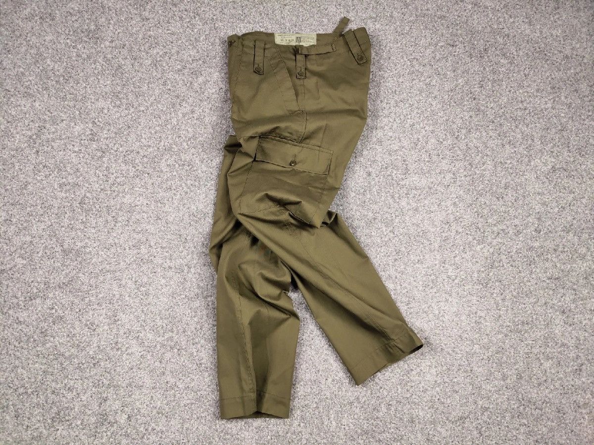 Vintage Vintage 90's British Army Lightweight Trousers Cargo Pants Size US 32 / EU 48 - 18 Thumbnail