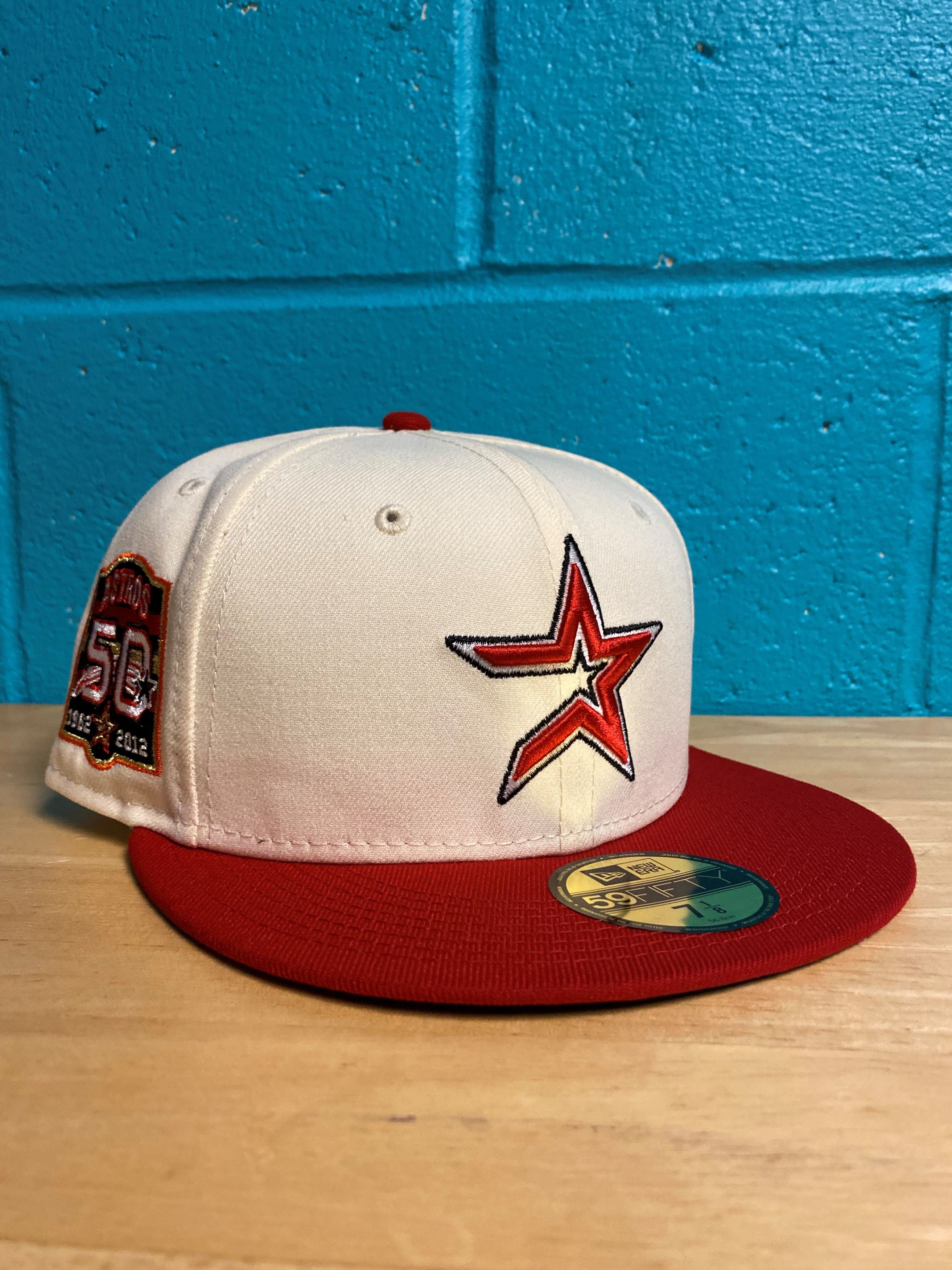 Custom shops houston astros hat 7 1/8