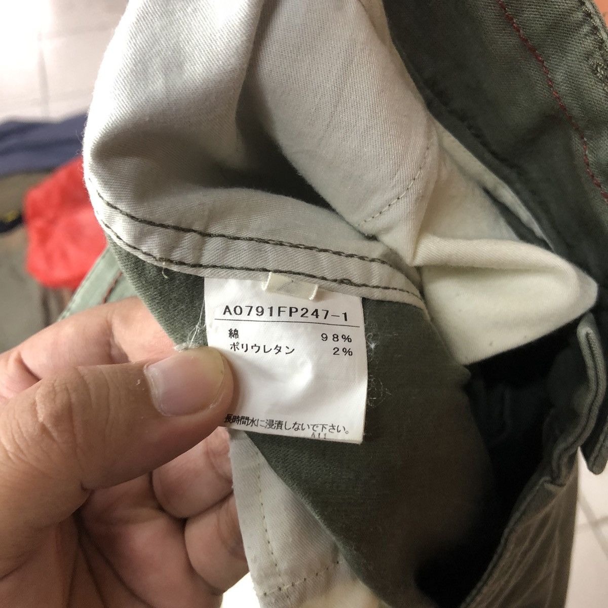 Japanese Brand CL Ctaite Melrose Green military Cargo Pants #2848 Size US 31 - 17 Thumbnail