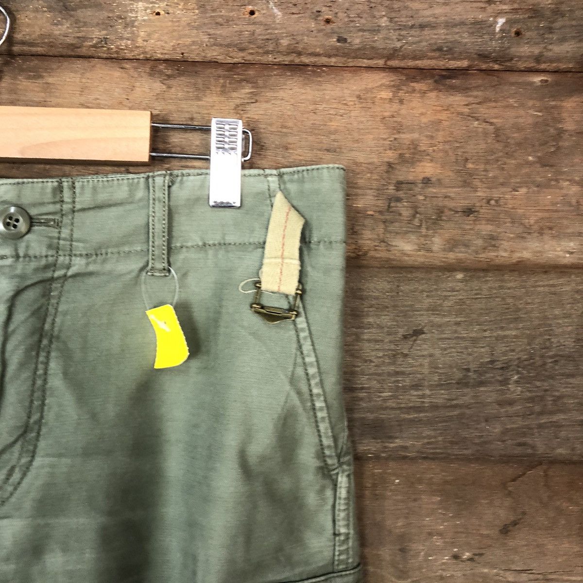 Japanese Brand CL Ctaite Melrose Green military Cargo Pants #2848 Size US 31 - 5 Thumbnail
