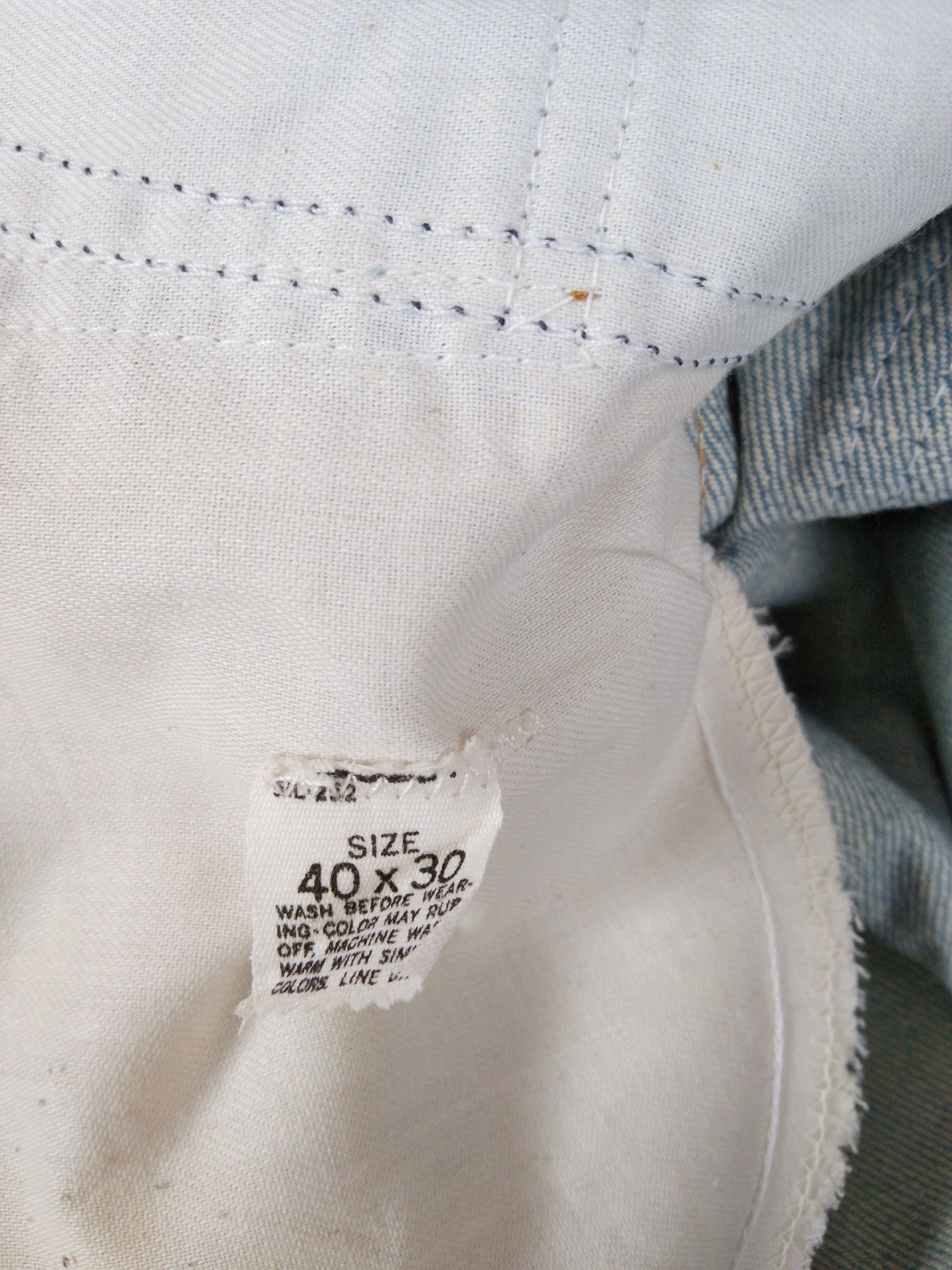 Vintage Vintage Flared Ruebucks Made In USA Boot Cut Jeans 38x29.5 Size US 38 / EU 54 - 10 Thumbnail
