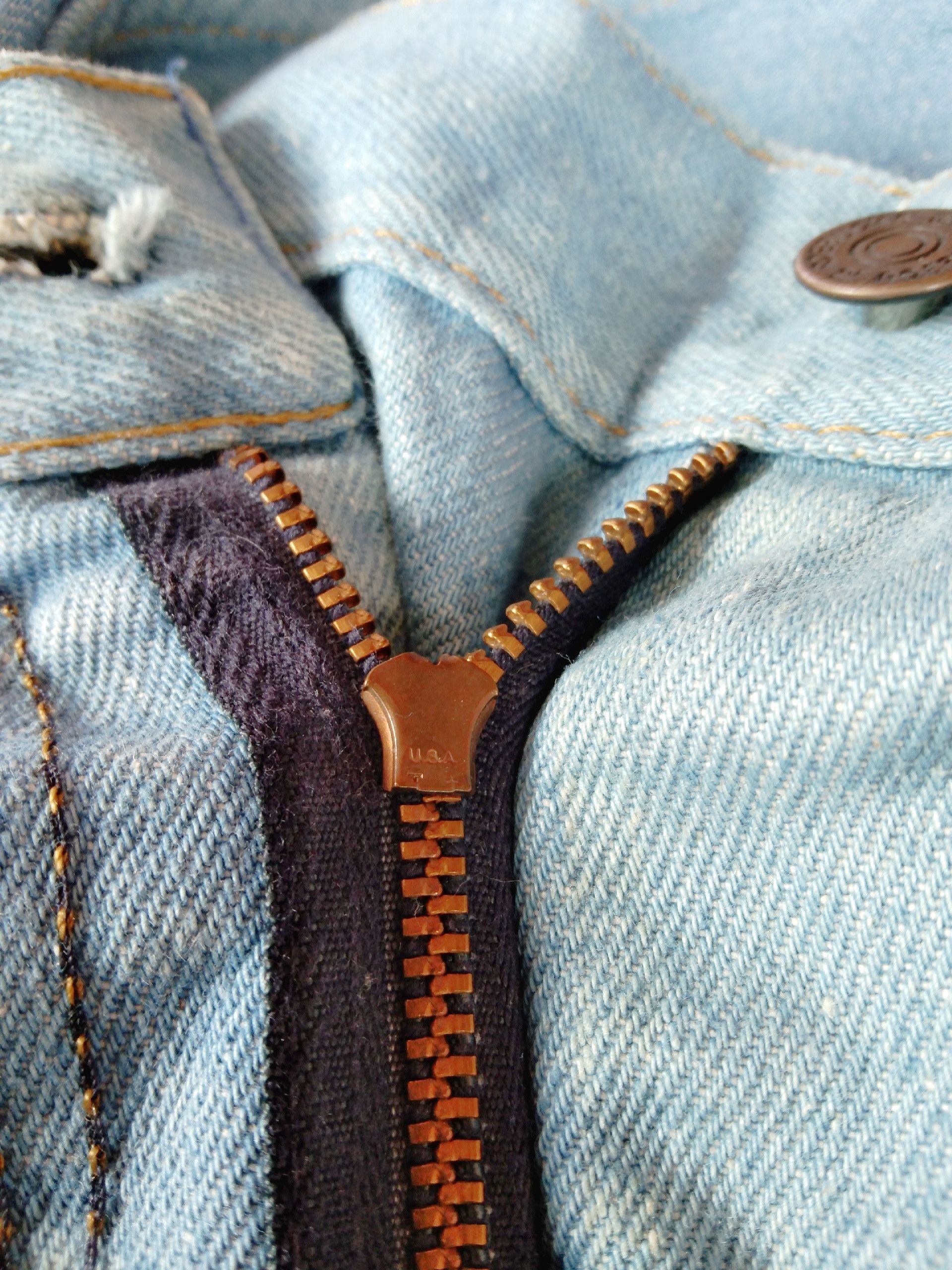 Vintage Vintage Flared Ruebucks Made In USA Boot Cut Jeans 38x29.5 Size US 38 / EU 54 - 4 Thumbnail