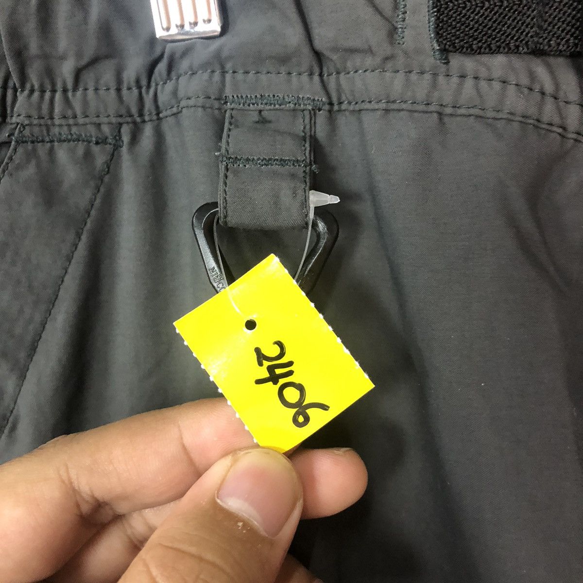 Japanese Brand DL Outdoor Life Grey utility multipocket Cargo Pants #2406 Size US 33 - 10 Thumbnail