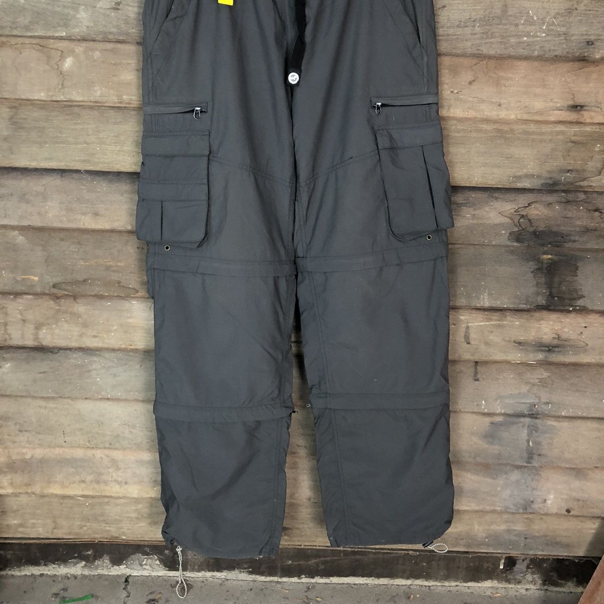 Japanese Brand DL Outdoor Life Grey utility multipocket Cargo Pants #2406 Size US 33 - 3 Thumbnail