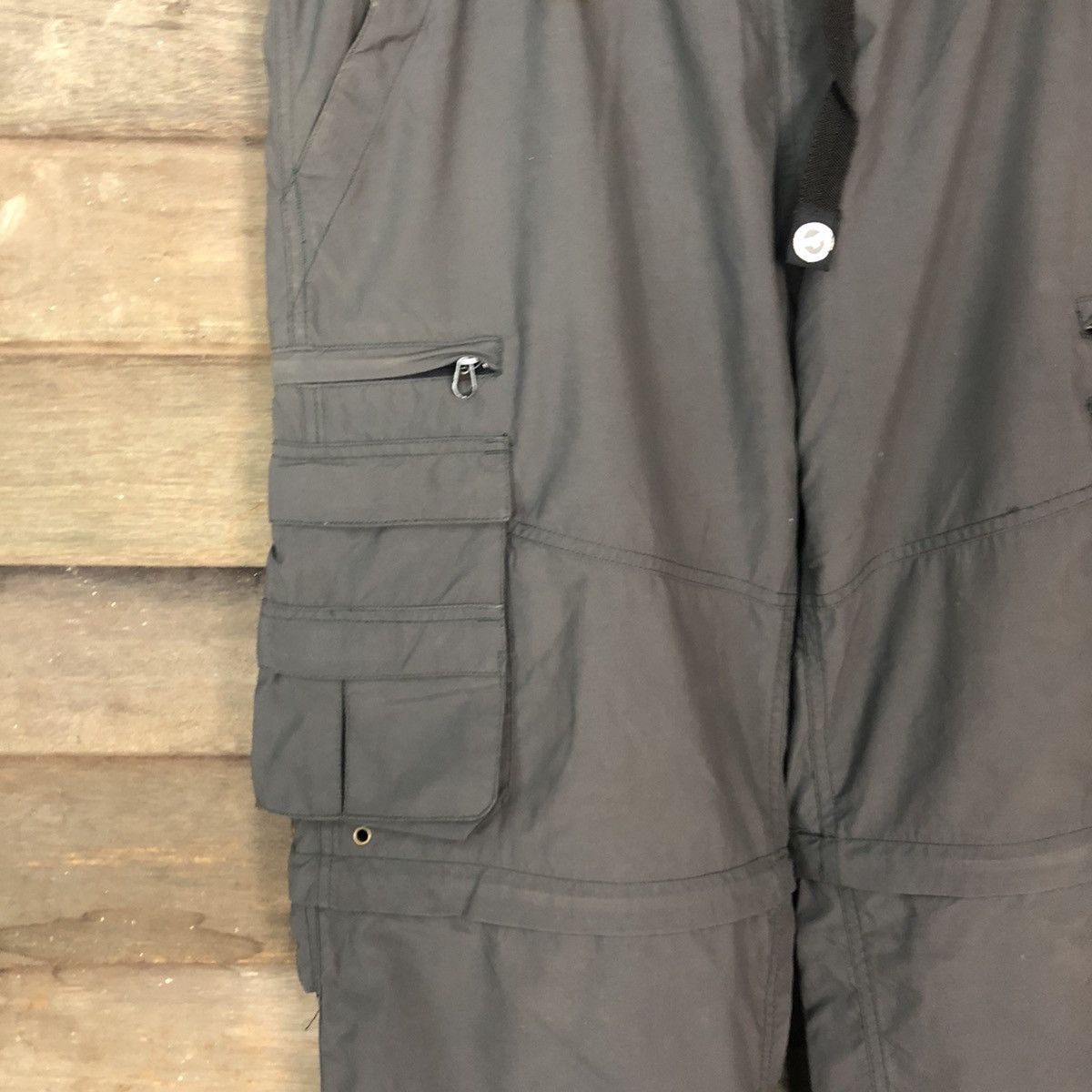 Japanese Brand DL Outdoor Life Grey utility multipocket Cargo Pants #2406 Size US 33 - 6 Thumbnail