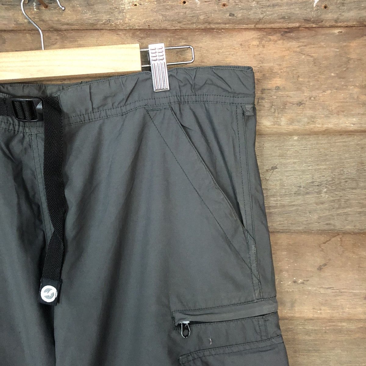 Japanese Brand DL Outdoor Life Grey utility multipocket Cargo Pants #2406 Size US 33 - 5 Thumbnail