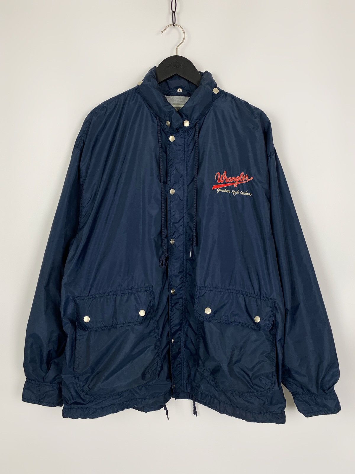 Vintage Vintage Wrangler USA Team Nylon Jacket Size US XL / EU 56 / 4 - 1 Thumbnail