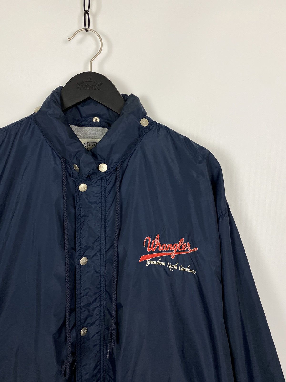 Vintage Vintage Wrangler USA Team Nylon Jacket Size US XL / EU 56 / 4 - 2 Thumbnail